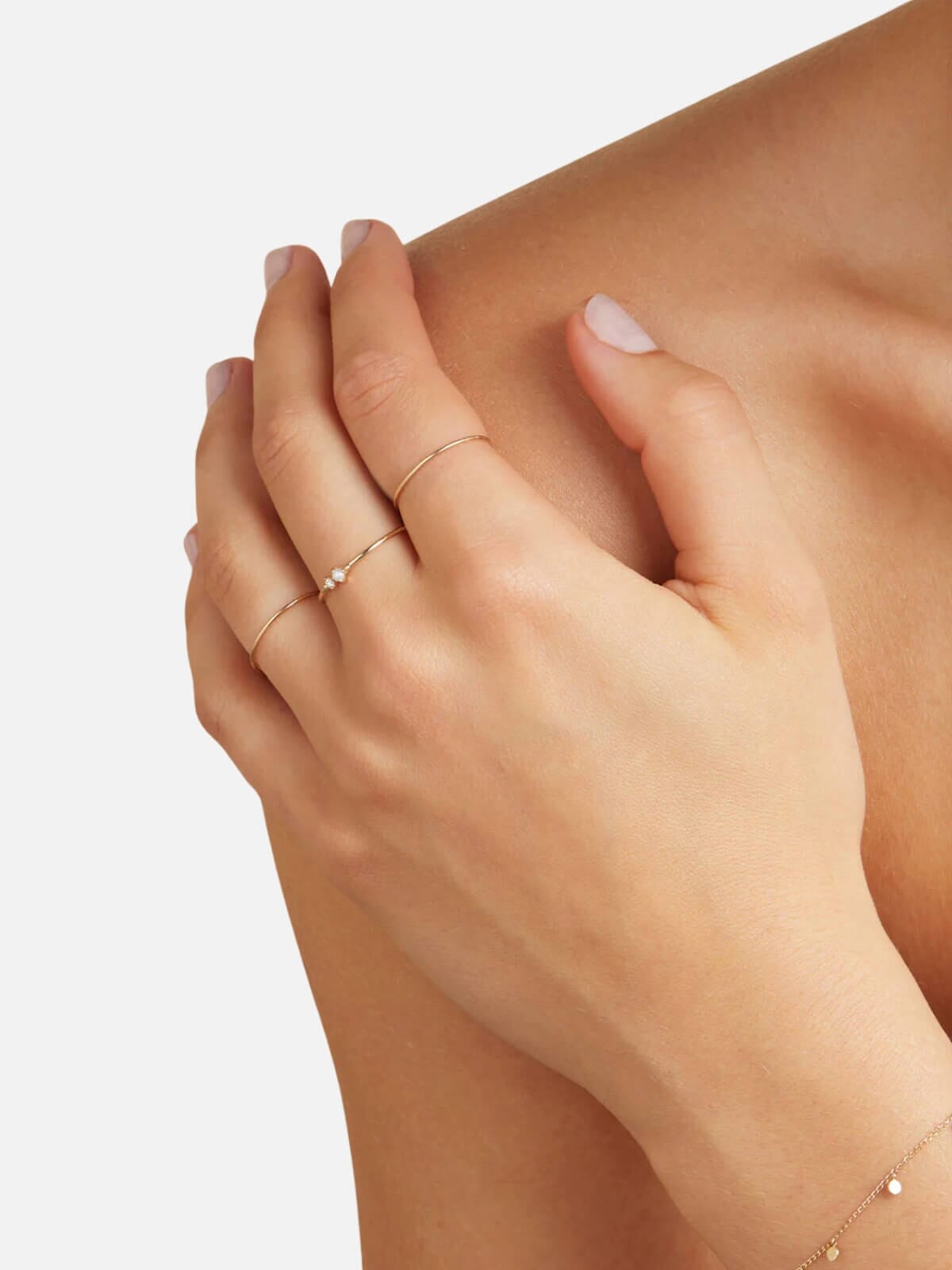14K Gold Sweet Purity Ring Rings By Charlotte