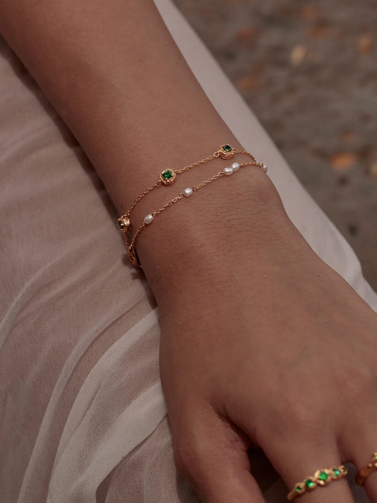 18K Gold Depth of You Bracelet Bracelets By Charlotte