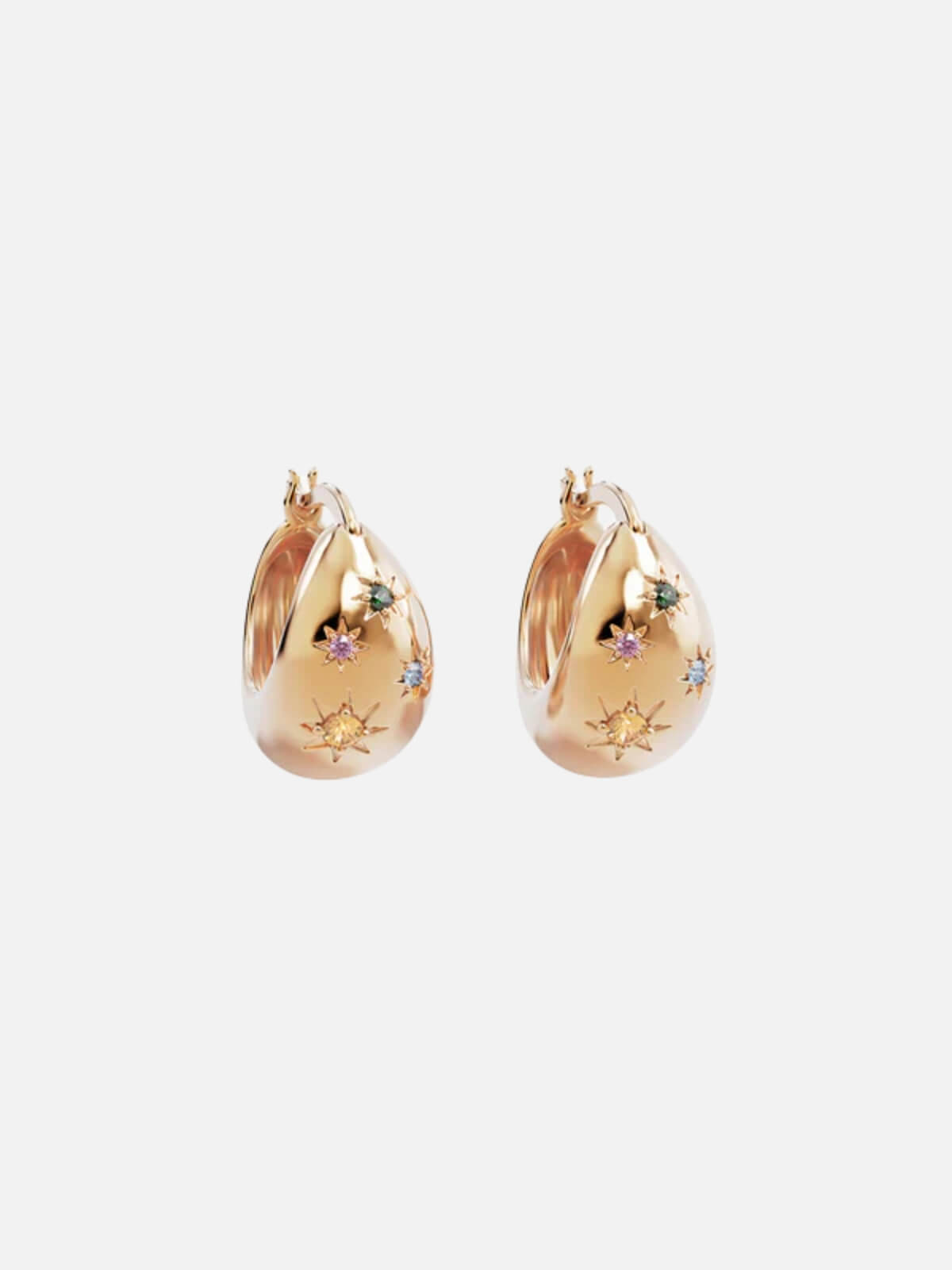 18k Gold Vermeil Awaken Your Soul Hoops