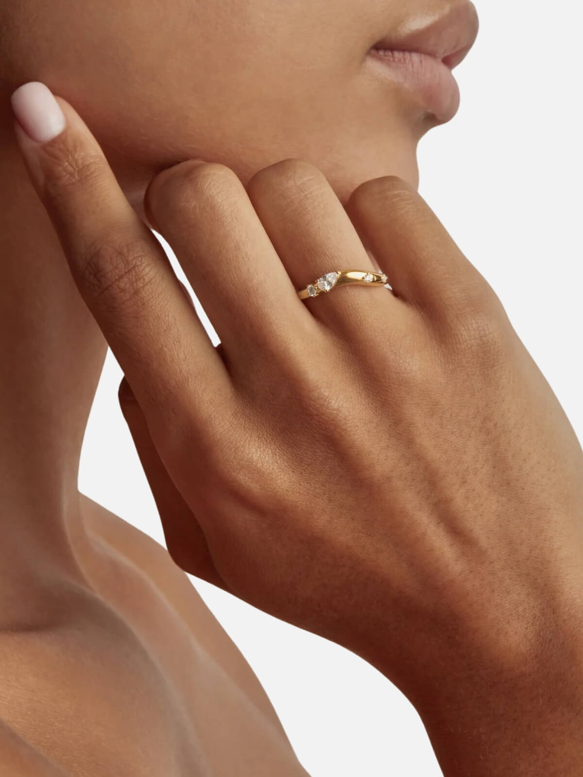 18k Gold Vermeil Chasing Tides Ring