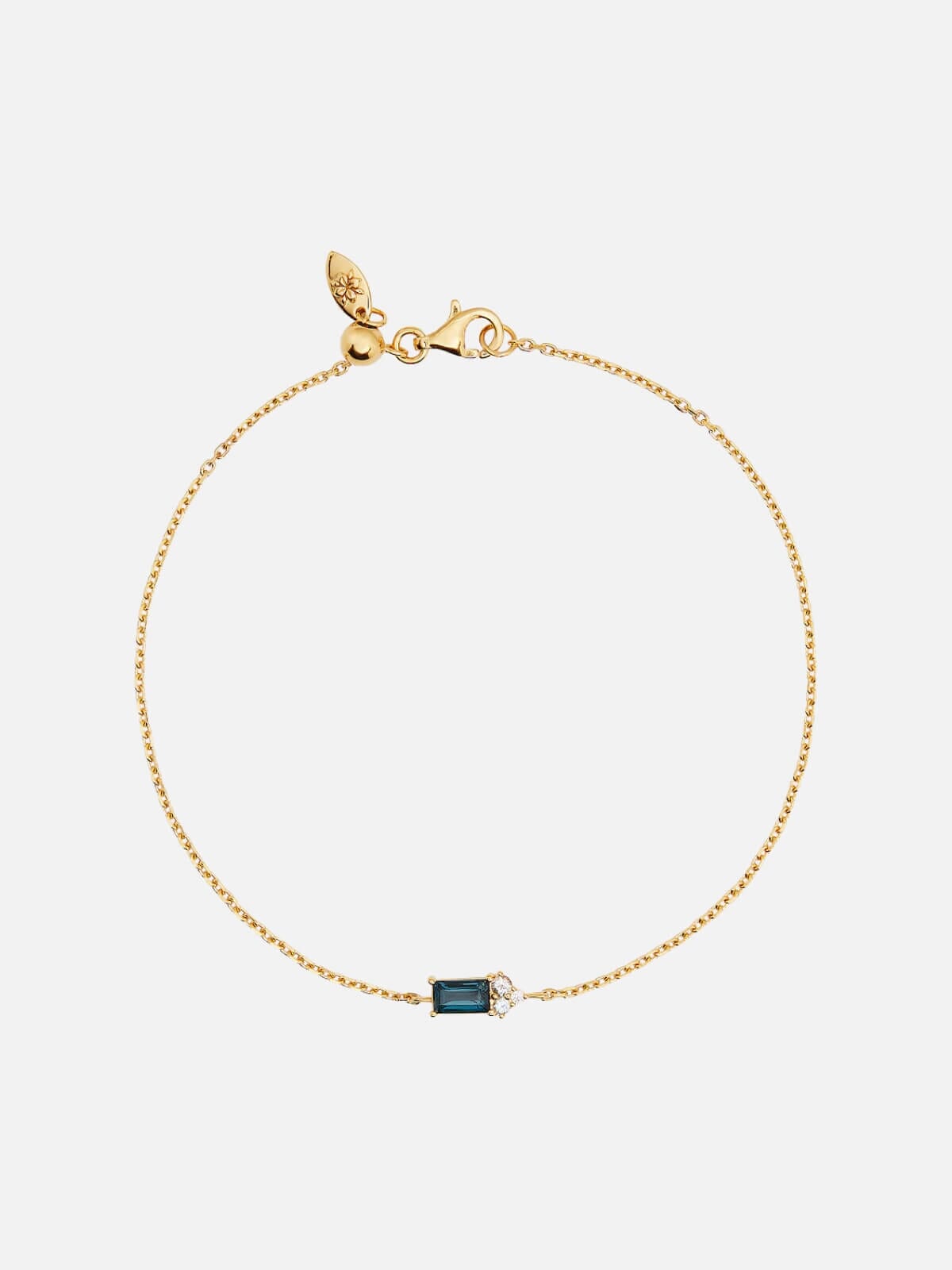 By Charlotte | 18k Gold Vermeil Endless Devotion Bracelet | Perlu