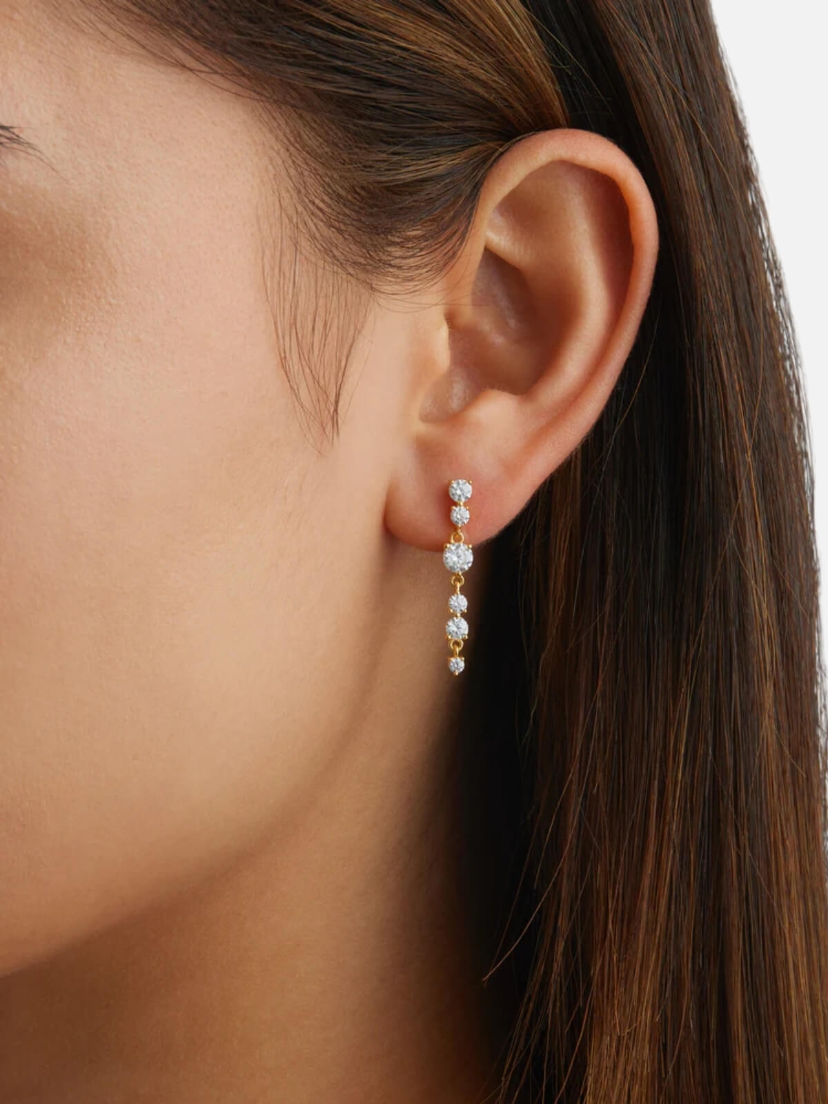 18k Gold Vermeil Forever Yours Drop Earrings