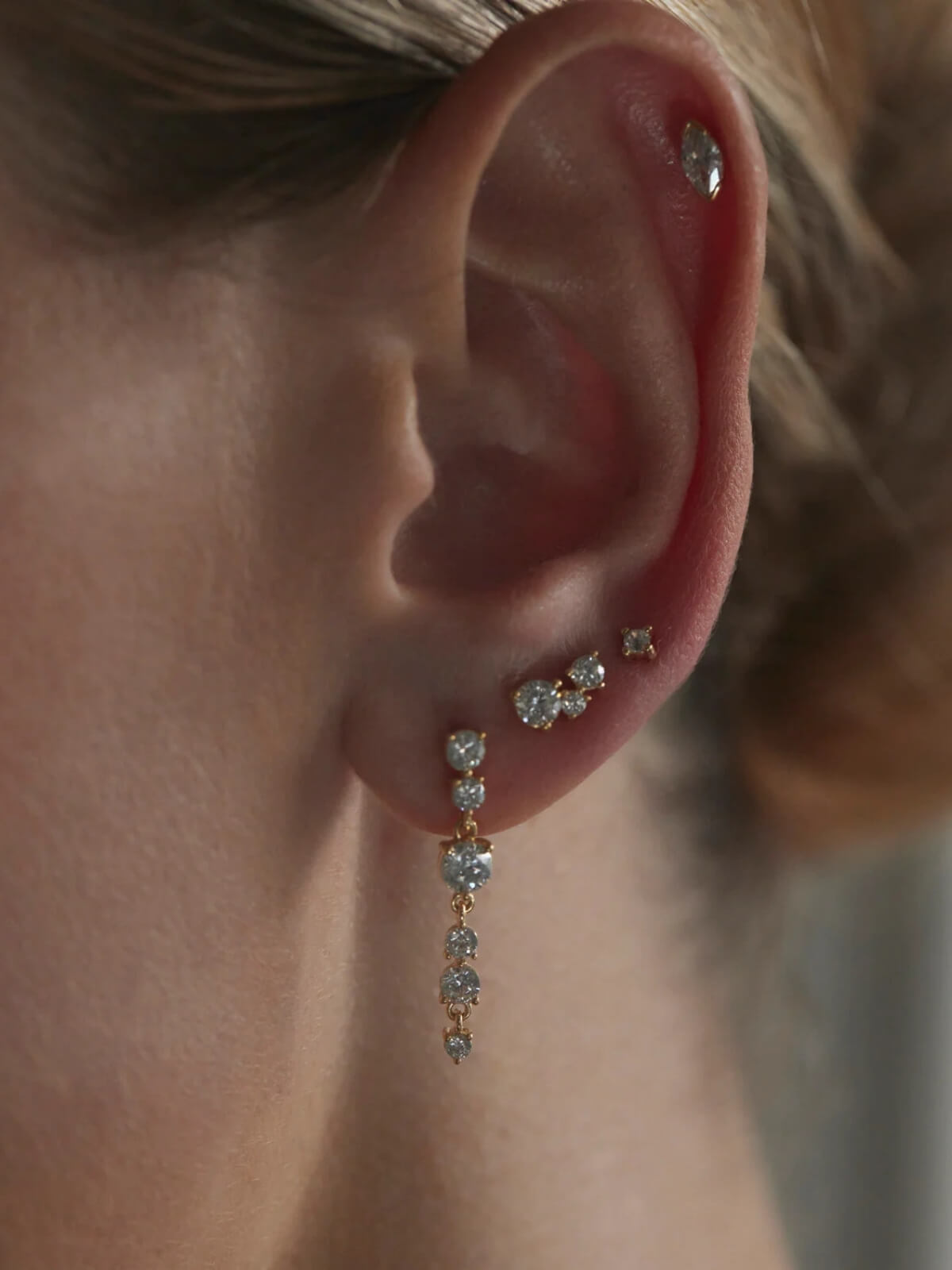 18k Gold Vermeil Forever Yours Drop Earrings