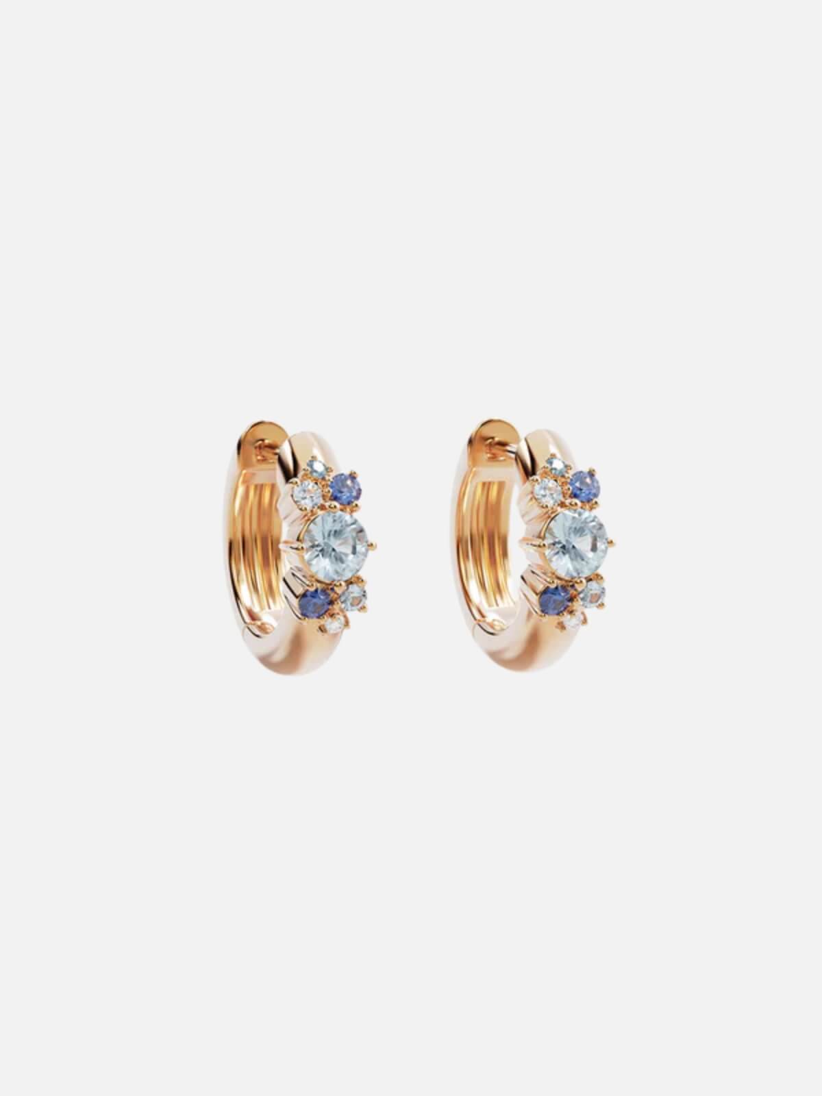 18k Gold Vermeil I Breathe, I Become Hoops
