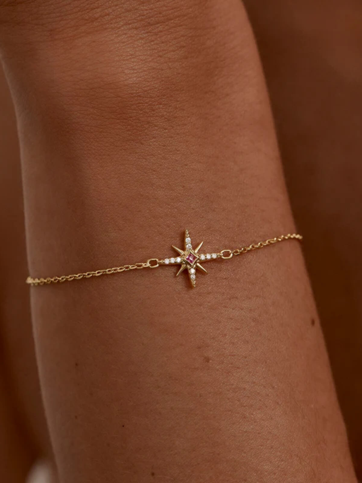 18k Gold Vermeil Starry Night Bracelet