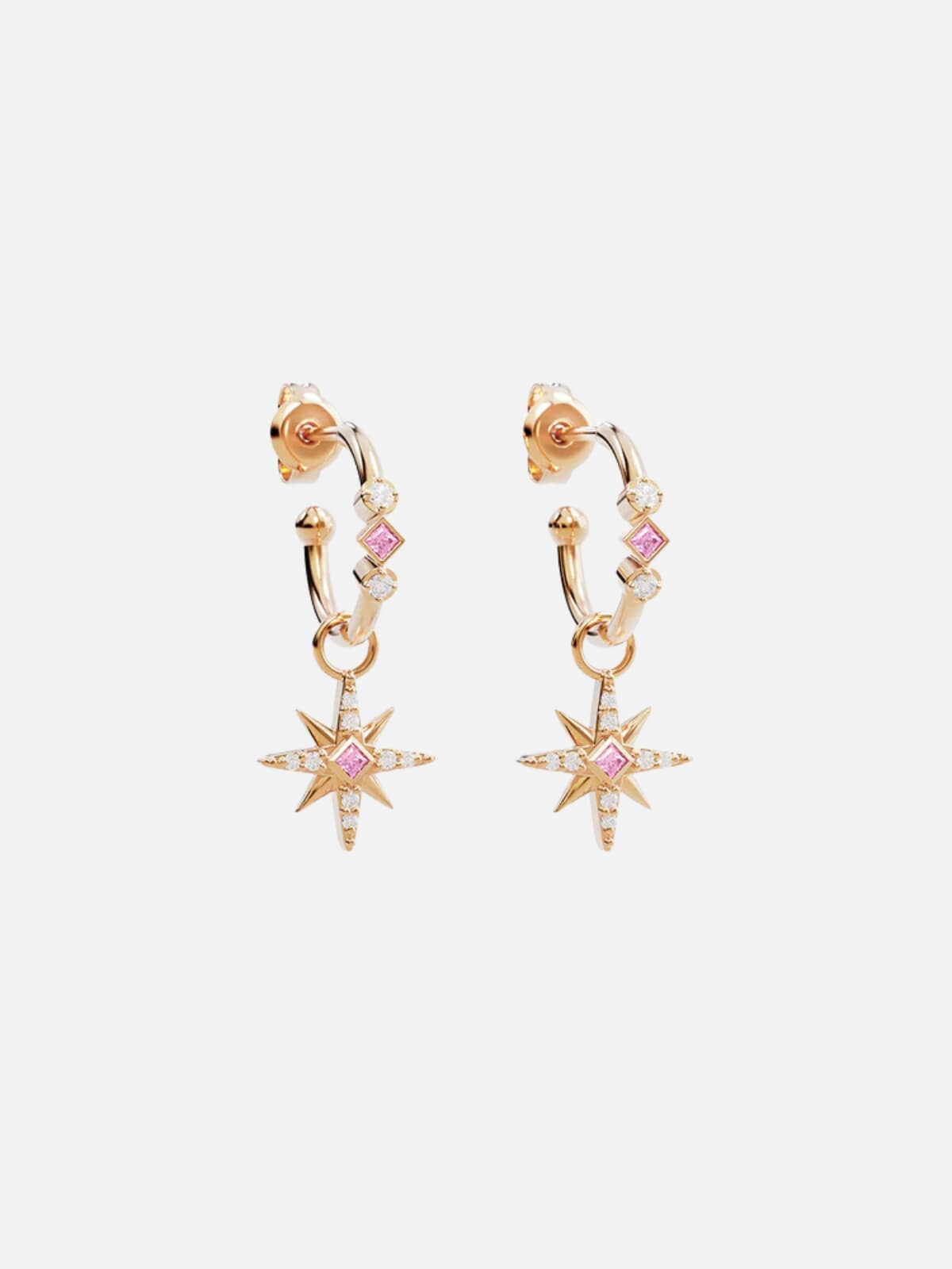 18k Gold Vermeil Starry Night Hoops