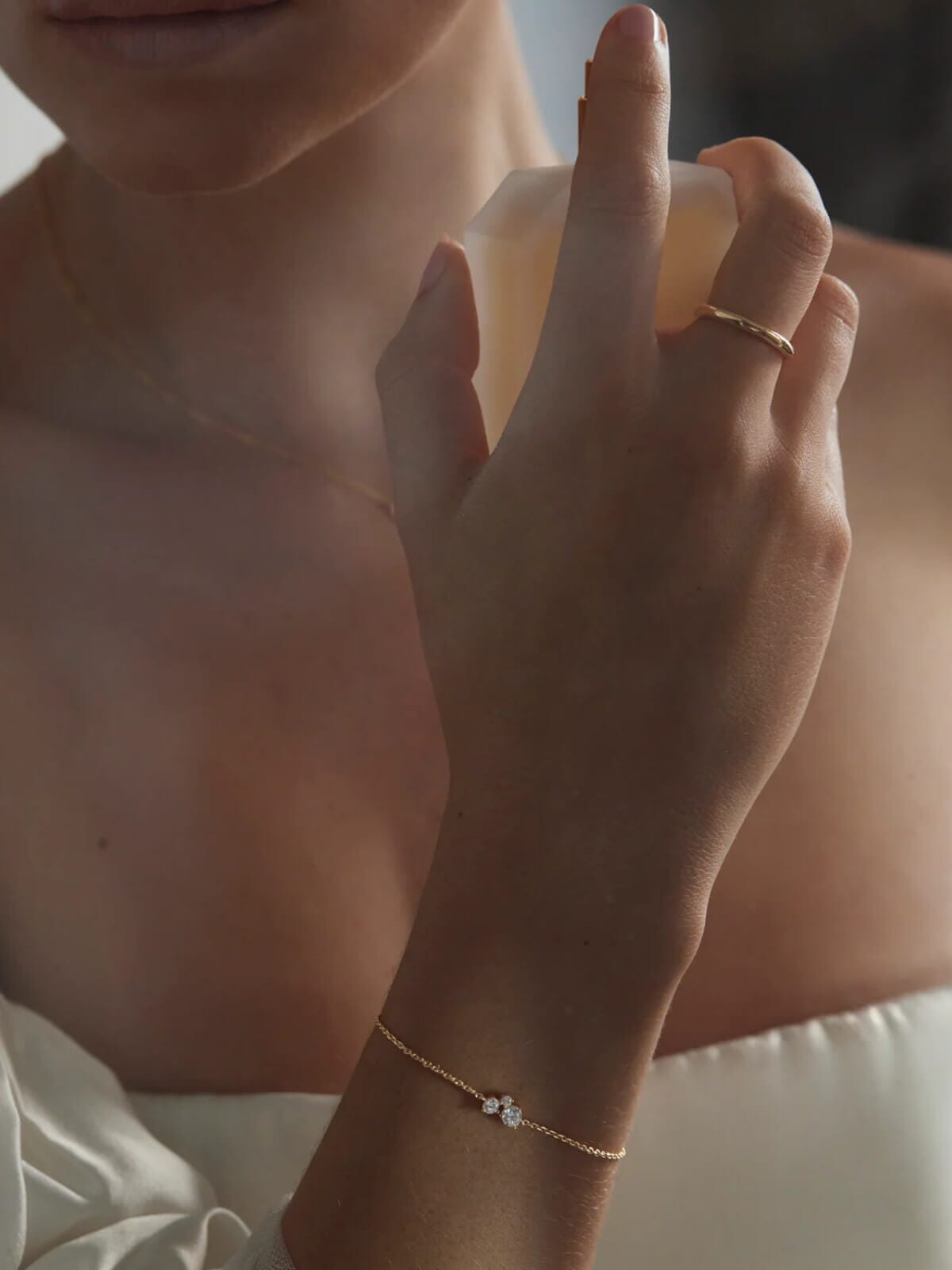 18k Gold Vermeil Whispers of Love Bracelet Bracelets By Charlotte