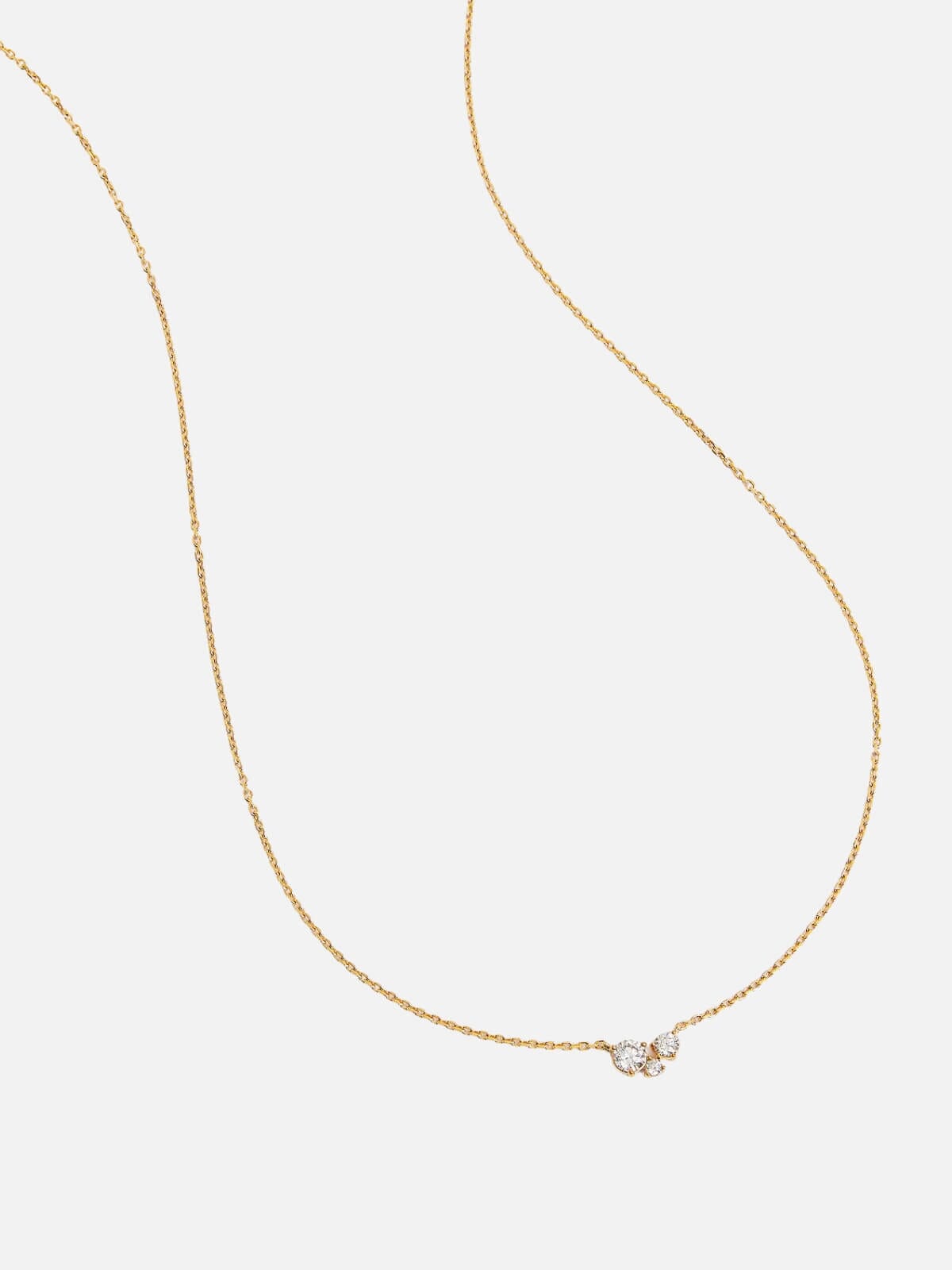 By Charlotte | 18k Gold Vermeil Whispers of Love Necklace | Perlu