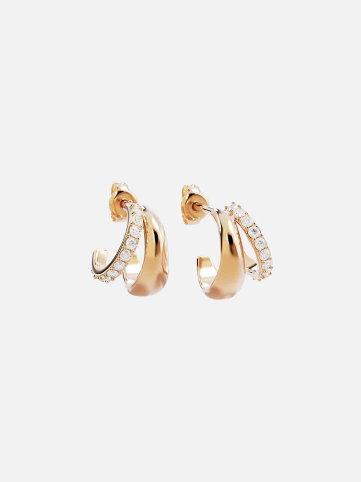 18k Gold Plated Eternally Yours Hoops