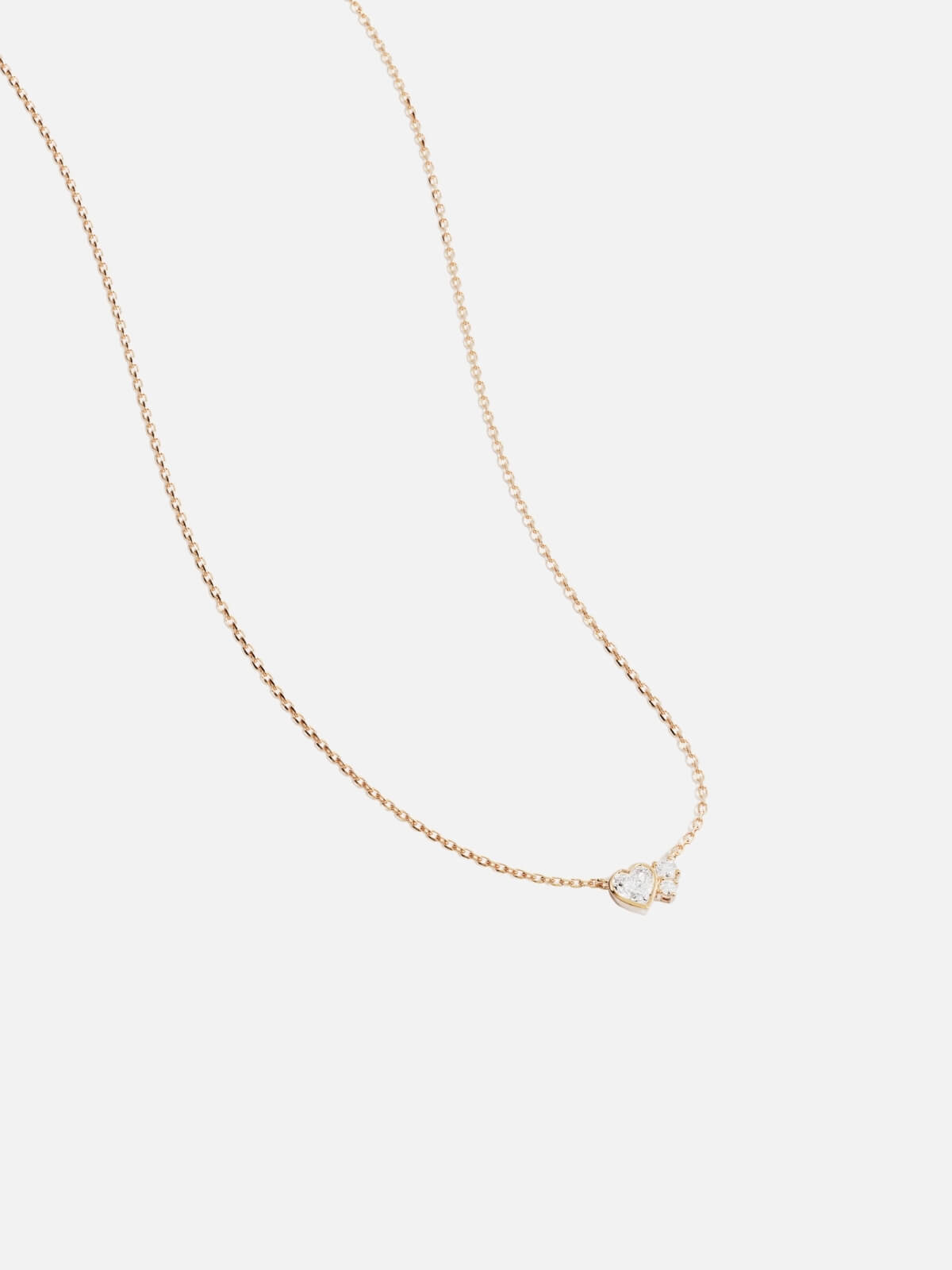 Dream Lover Heart Necklace - 18k Gold