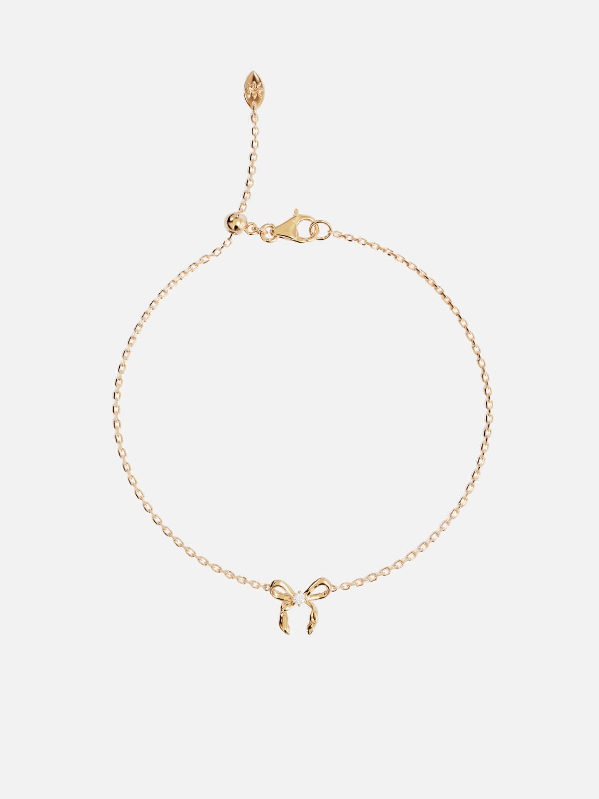 Forever More Bow Bracelet - 18K Gold