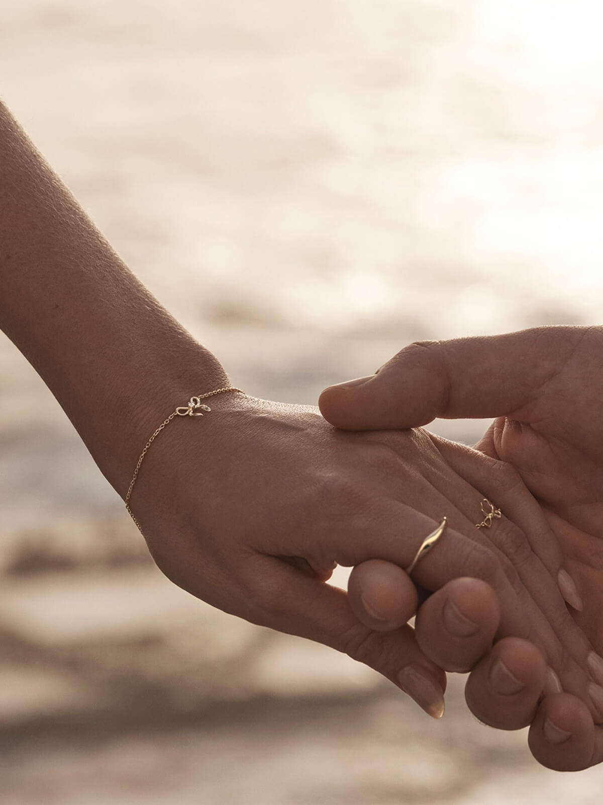 Forever More Bow Bracelet - 18K Gold