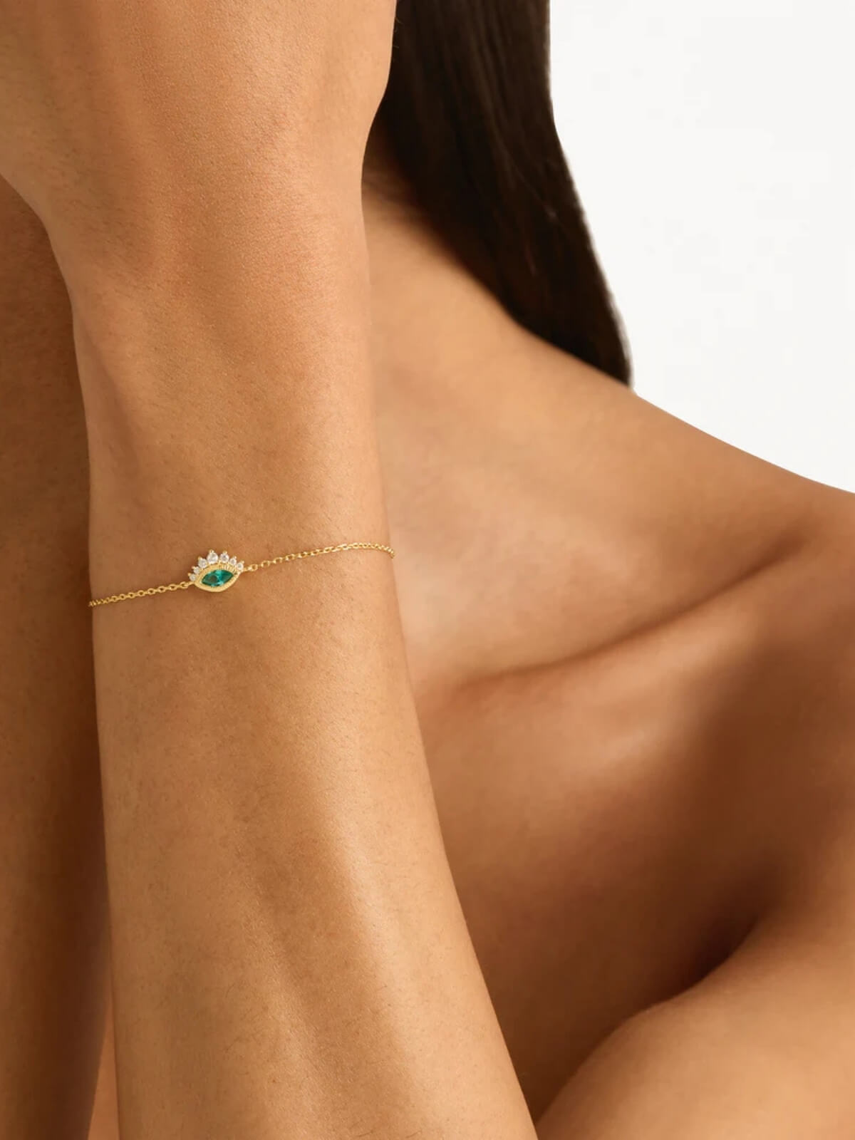 Hope and Protection Bracelet -18k Gold