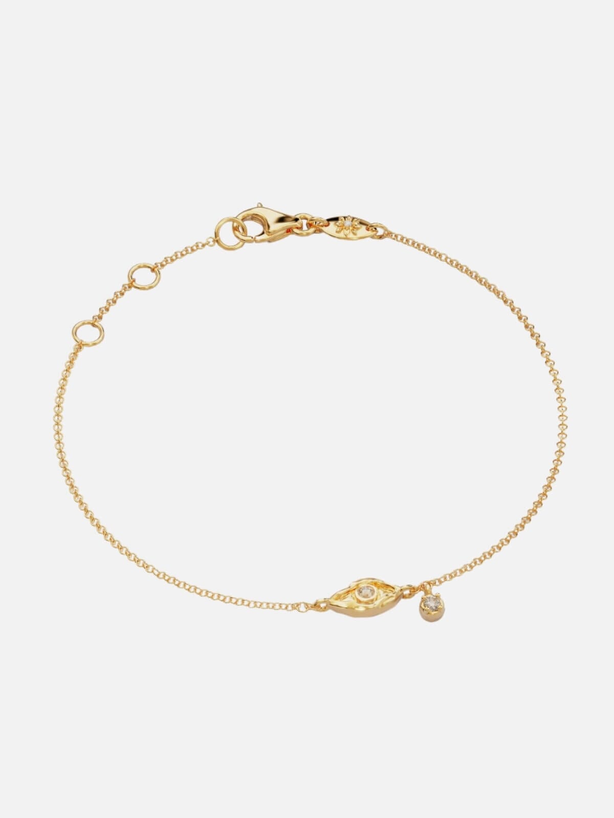 by charlotte | I am Protected Bracelet - 18k Gold | Perlu