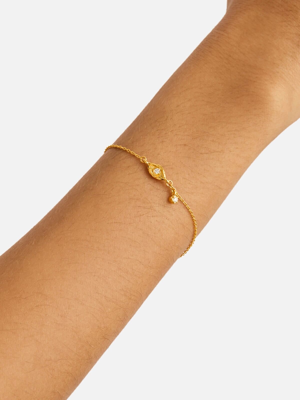 by charlotte | I am Protected Bracelet - 18k Gold | Perlu