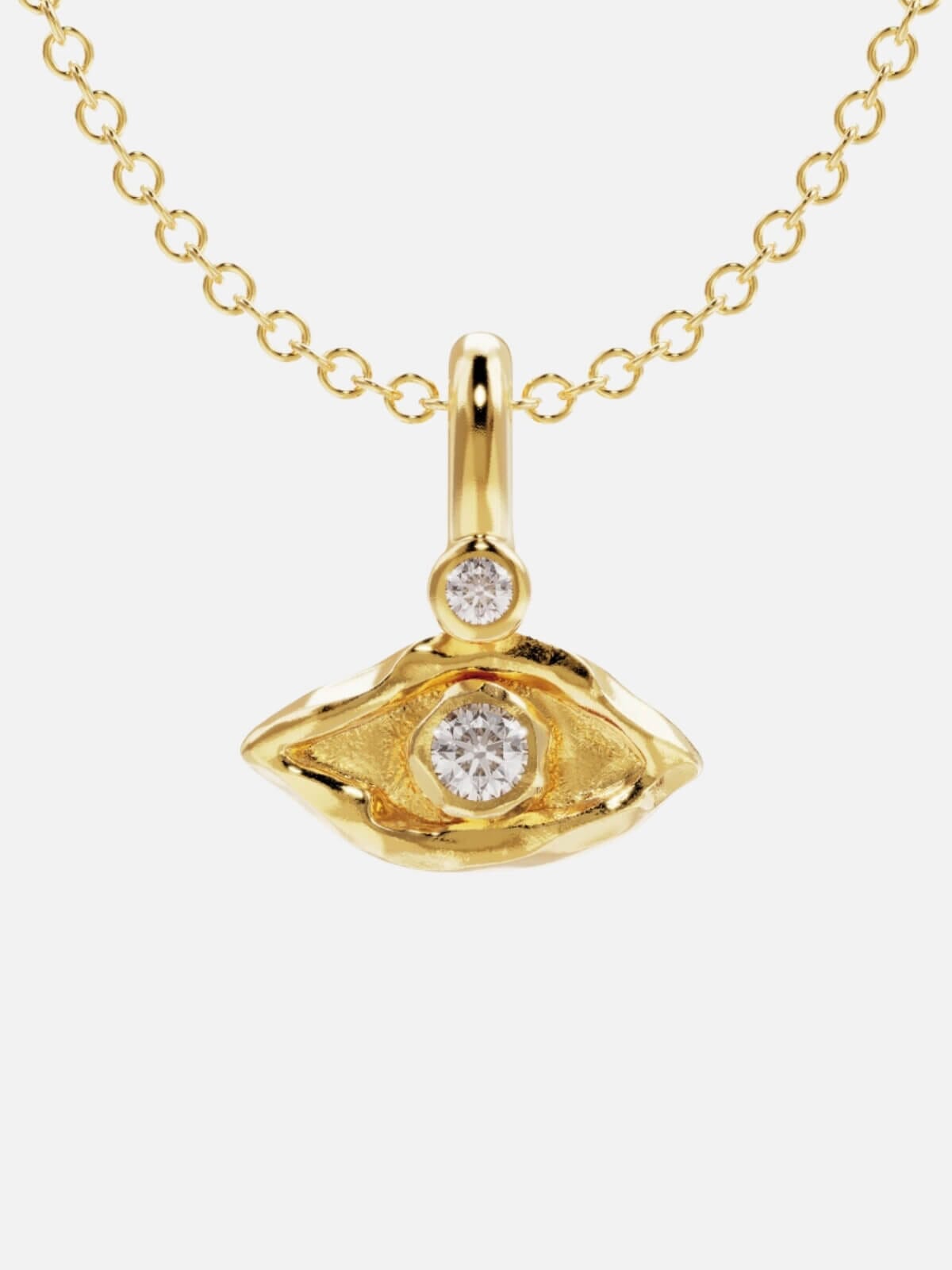 by charlotte | I am Protected Necklace - 18k Gold Vermeil | Perlu