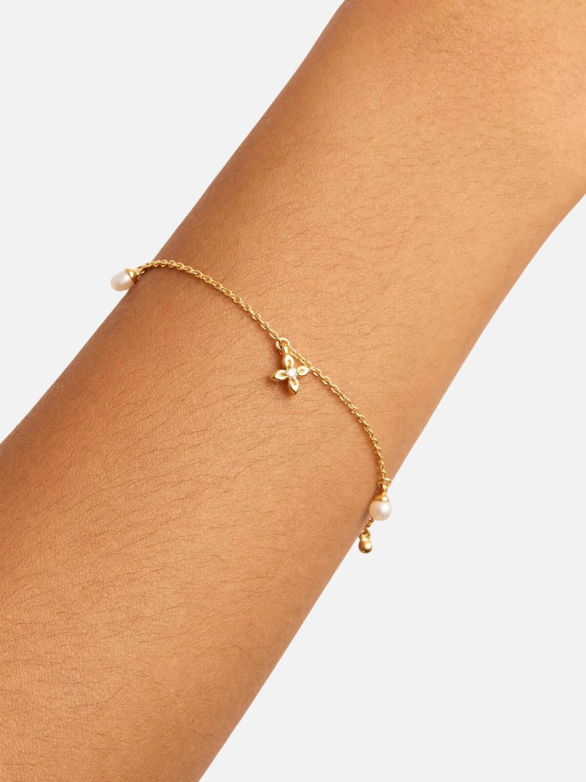 Live In Peace Bracelet - Gold Bracelets By Charlotte