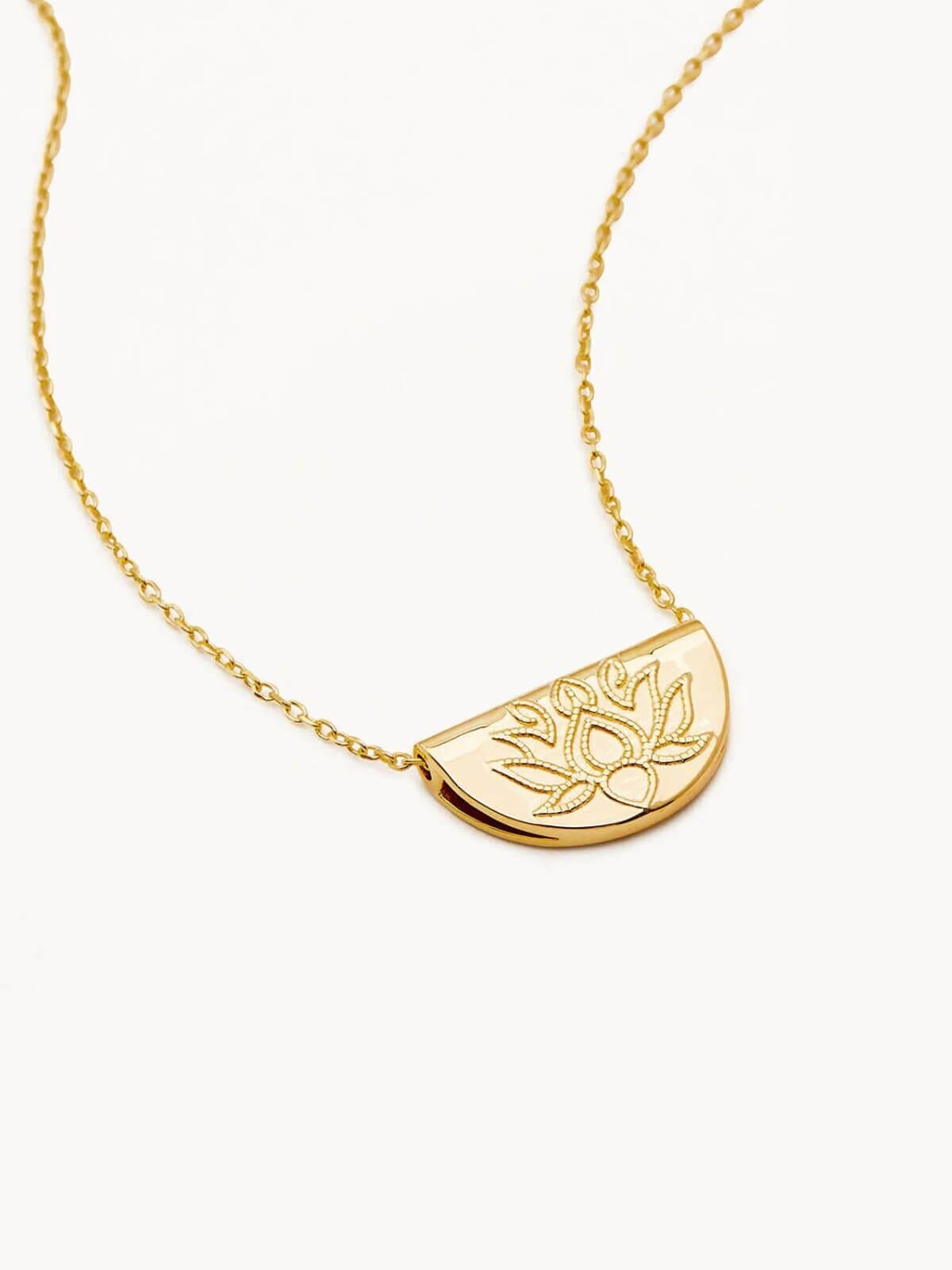 Lotus pendant online necklace