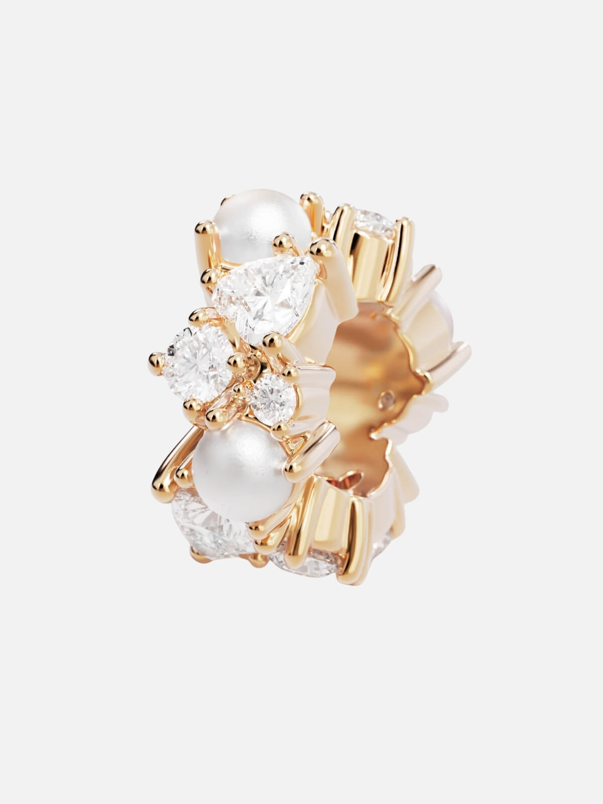 Love in Stillness Pearl Petal - 18K Gold