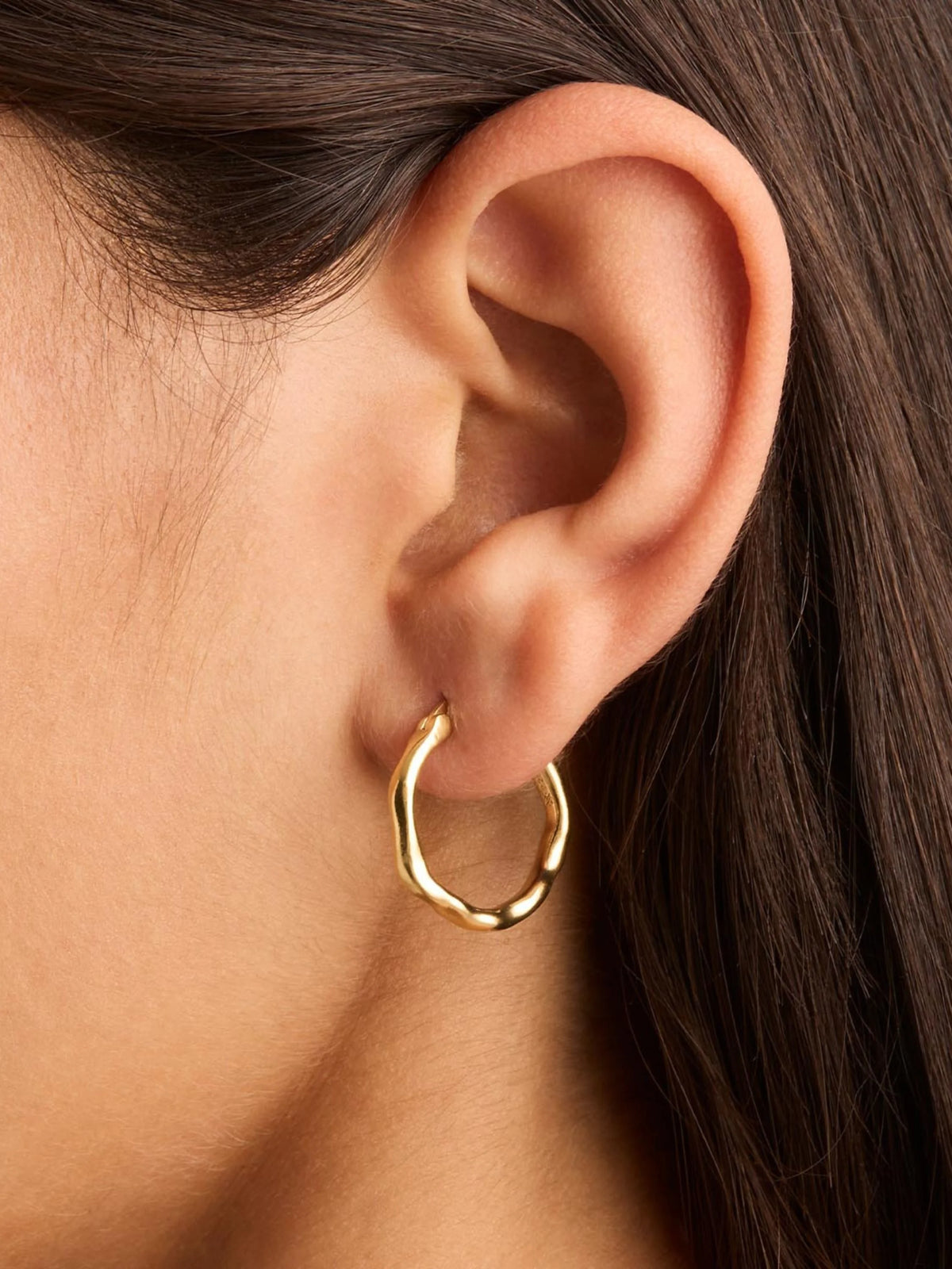 Lover Hoops - 18k Gold