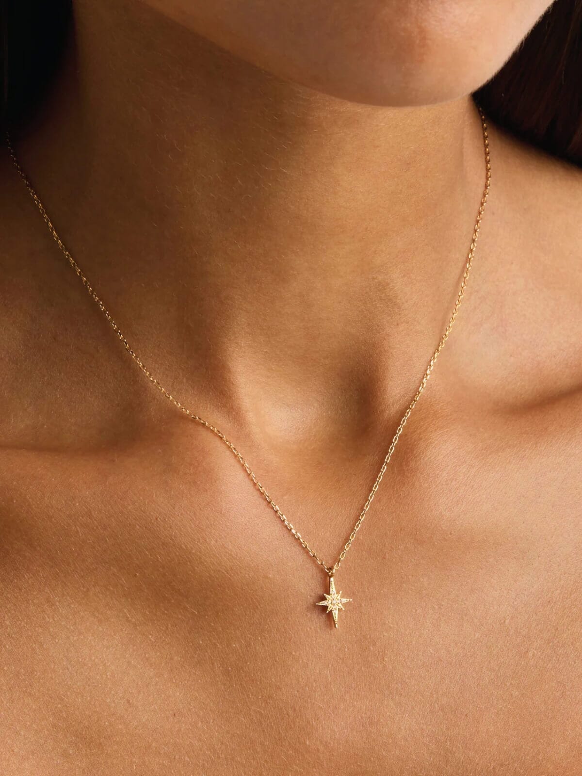 Starlight Necklace - Gold Necklaces By Charlotte