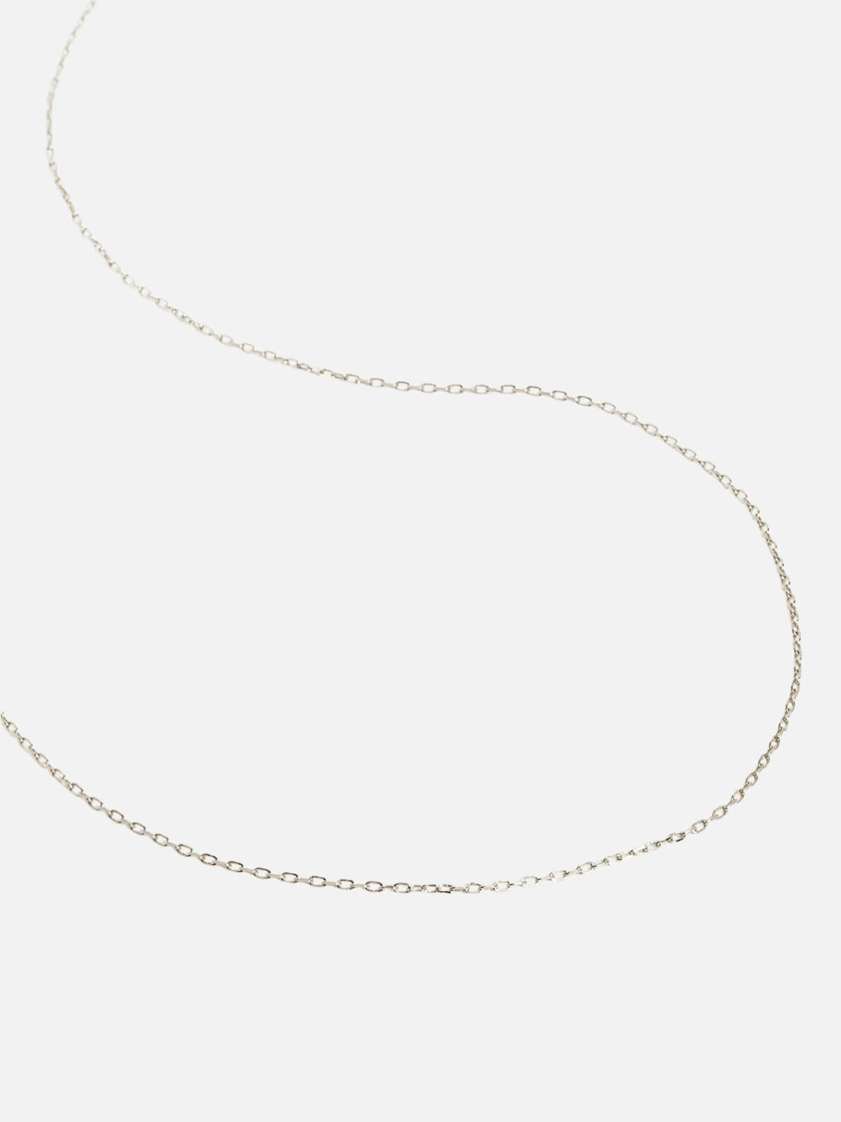 By Charlotte | Sterling Silver 21" Signature Chain Necklace | Perlu