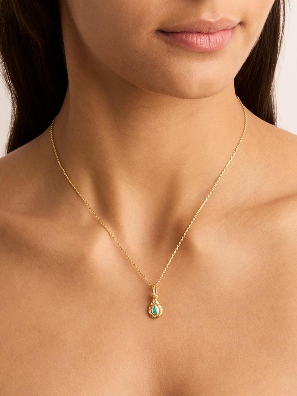 By Charlotte | With Love Pendant - December | Perlu