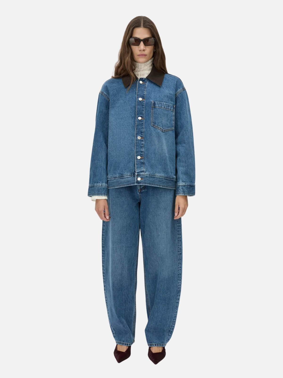 Alonzo Denim Jacket - Dark Classic Blue