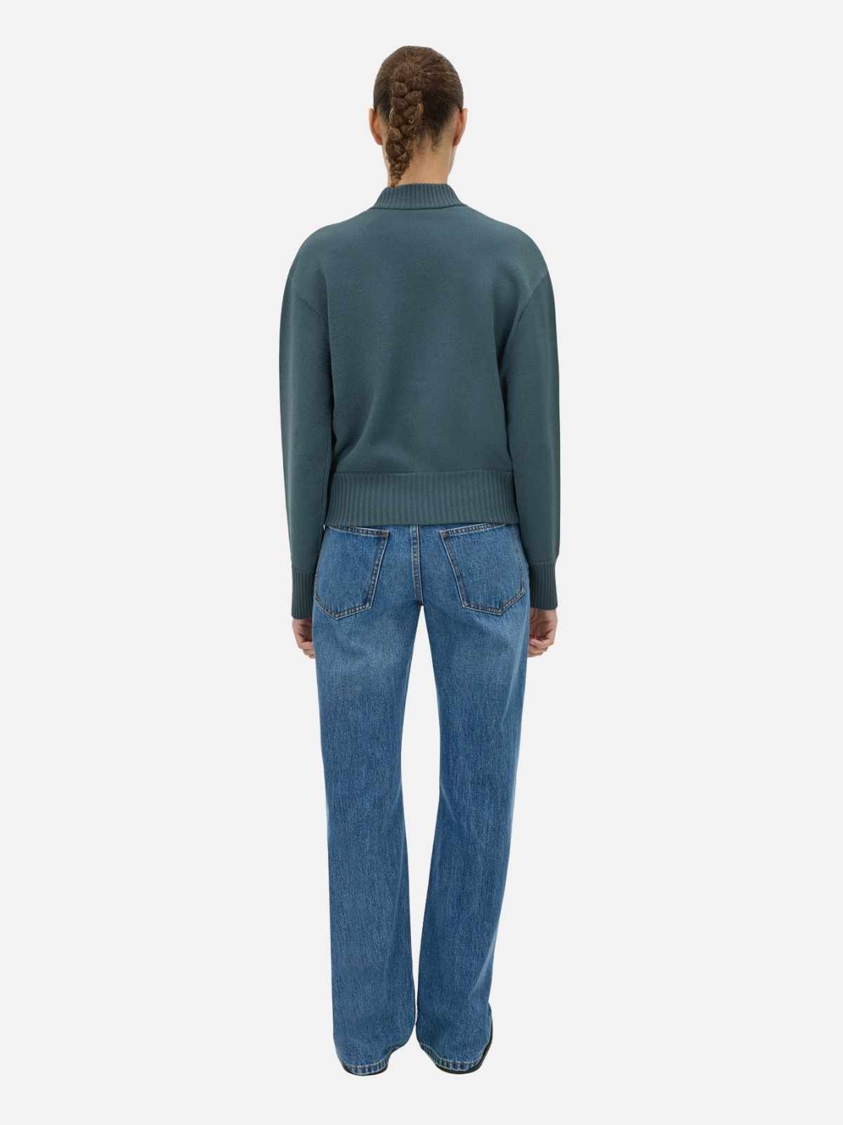Amedeo Knit Jacket - Charcoal Melange