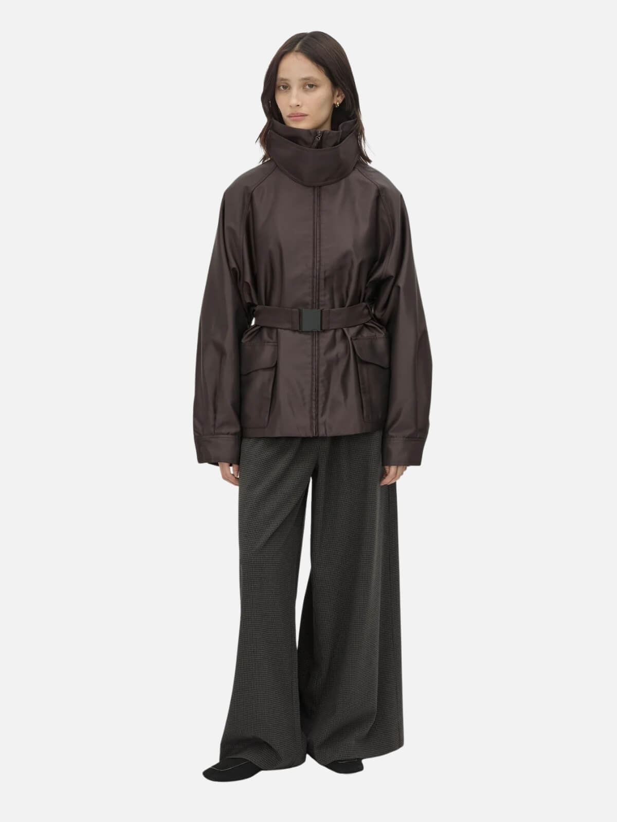 Drea Puffer Jacket - Espresso