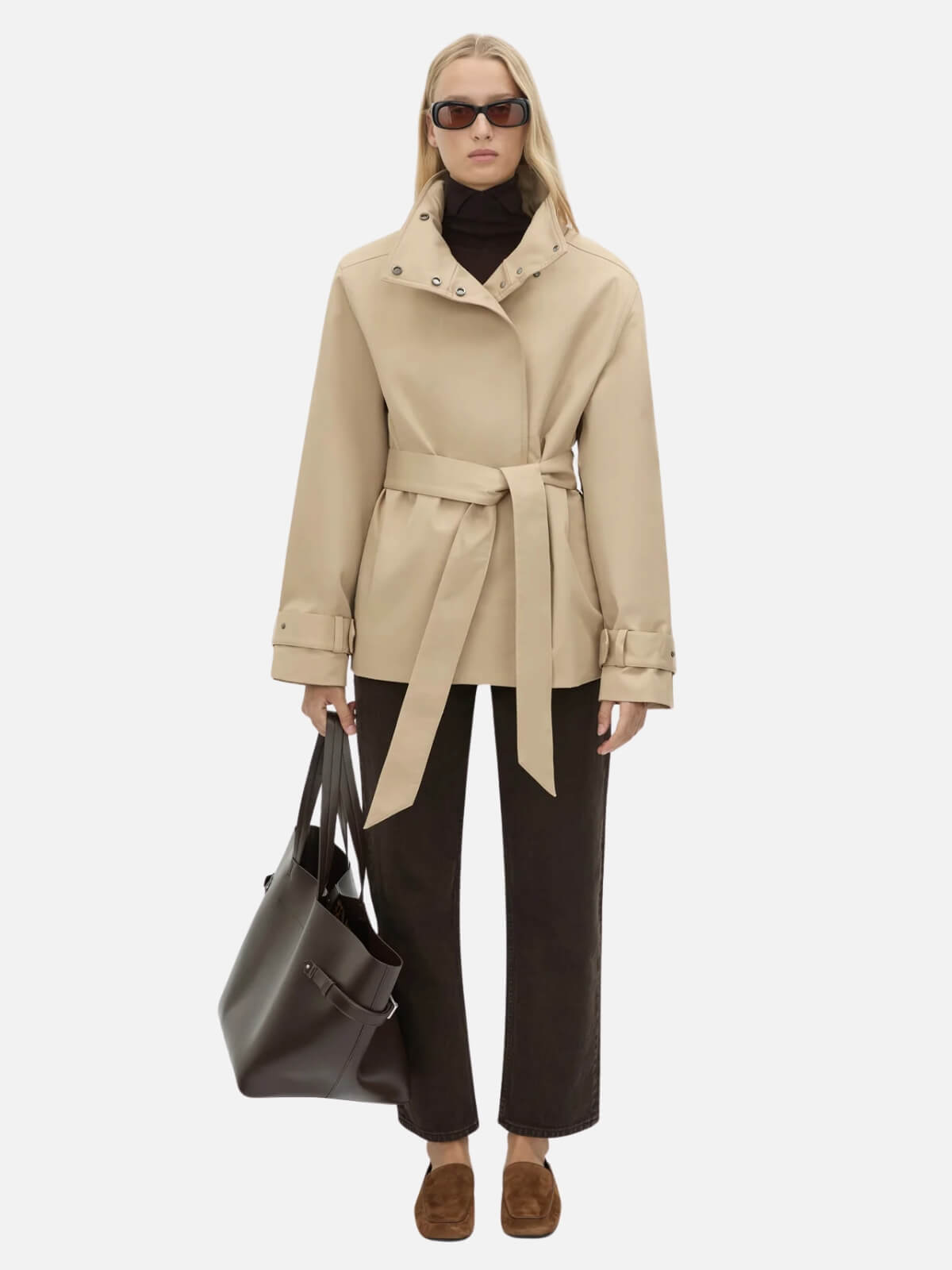 Mahdavi Puffer Jacket - Tan