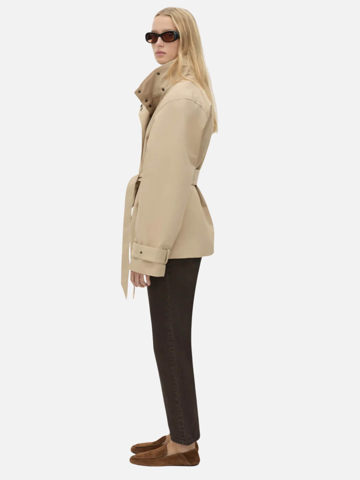 Mahdavi Puffer Jacket - Tan