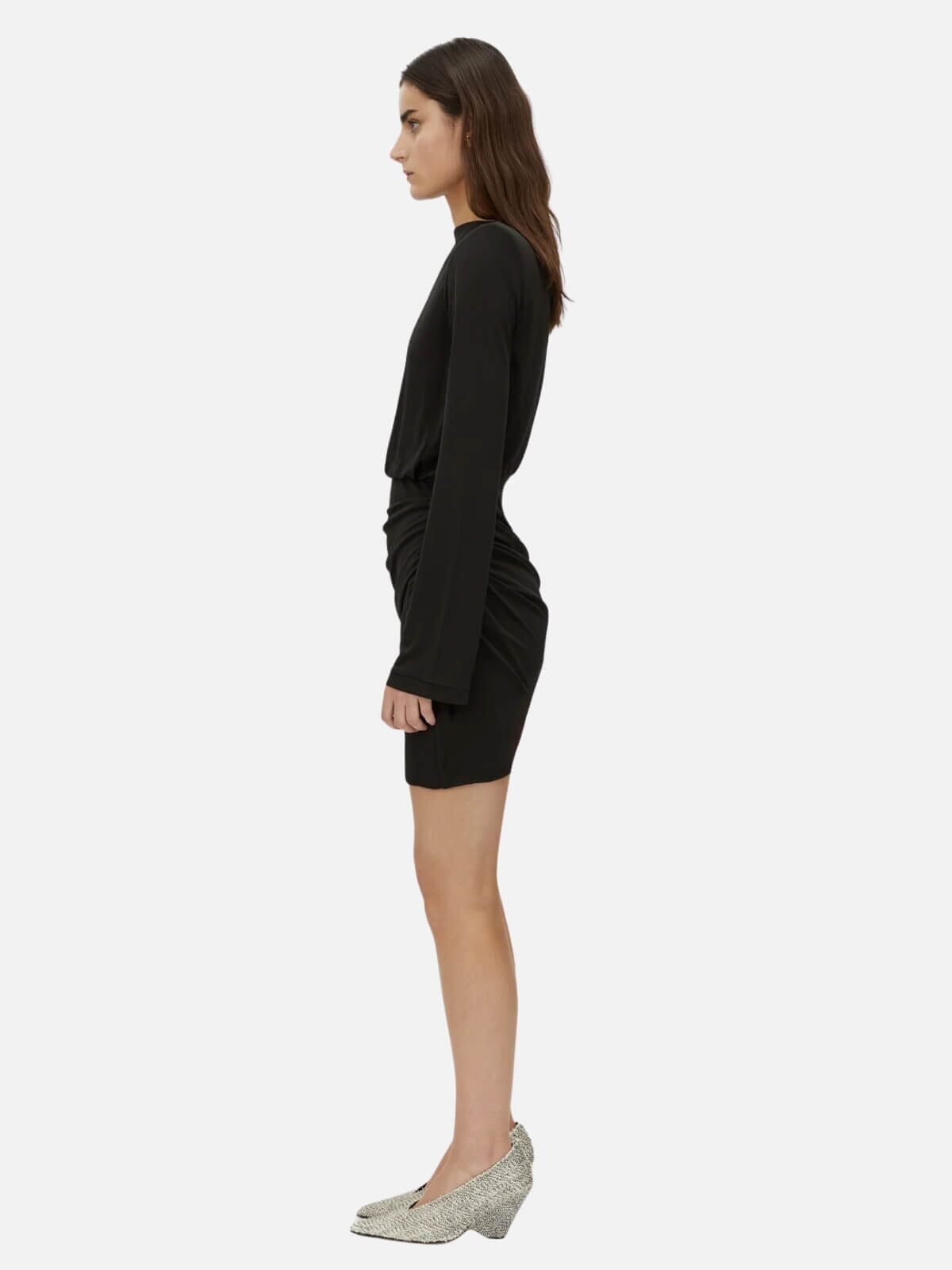Paloma Long Sleeve Mini Dress - Black Dresses & Jumpsuits Camilla and Marc