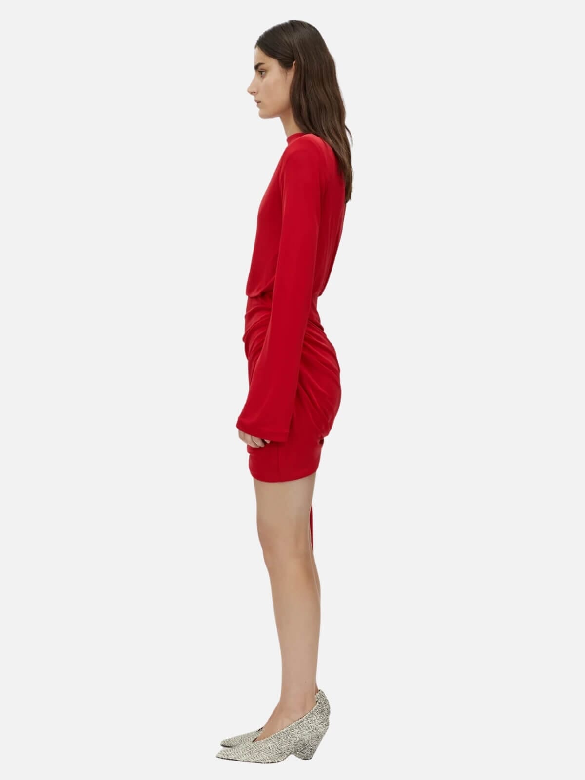 Paloma Long Sleeve Mini Dress - Scarlet Dresses & Jumpsuits Camilla and Marc