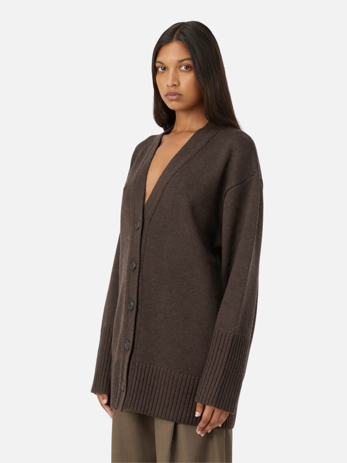 Romeo 2.0 Cardigan - Chocolate Jumpers & Knitwear Camilla and Marc