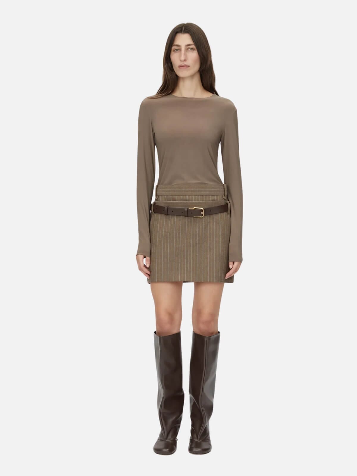 Saint Long Sleeve Top - Fawn Tops Camilla and Marc