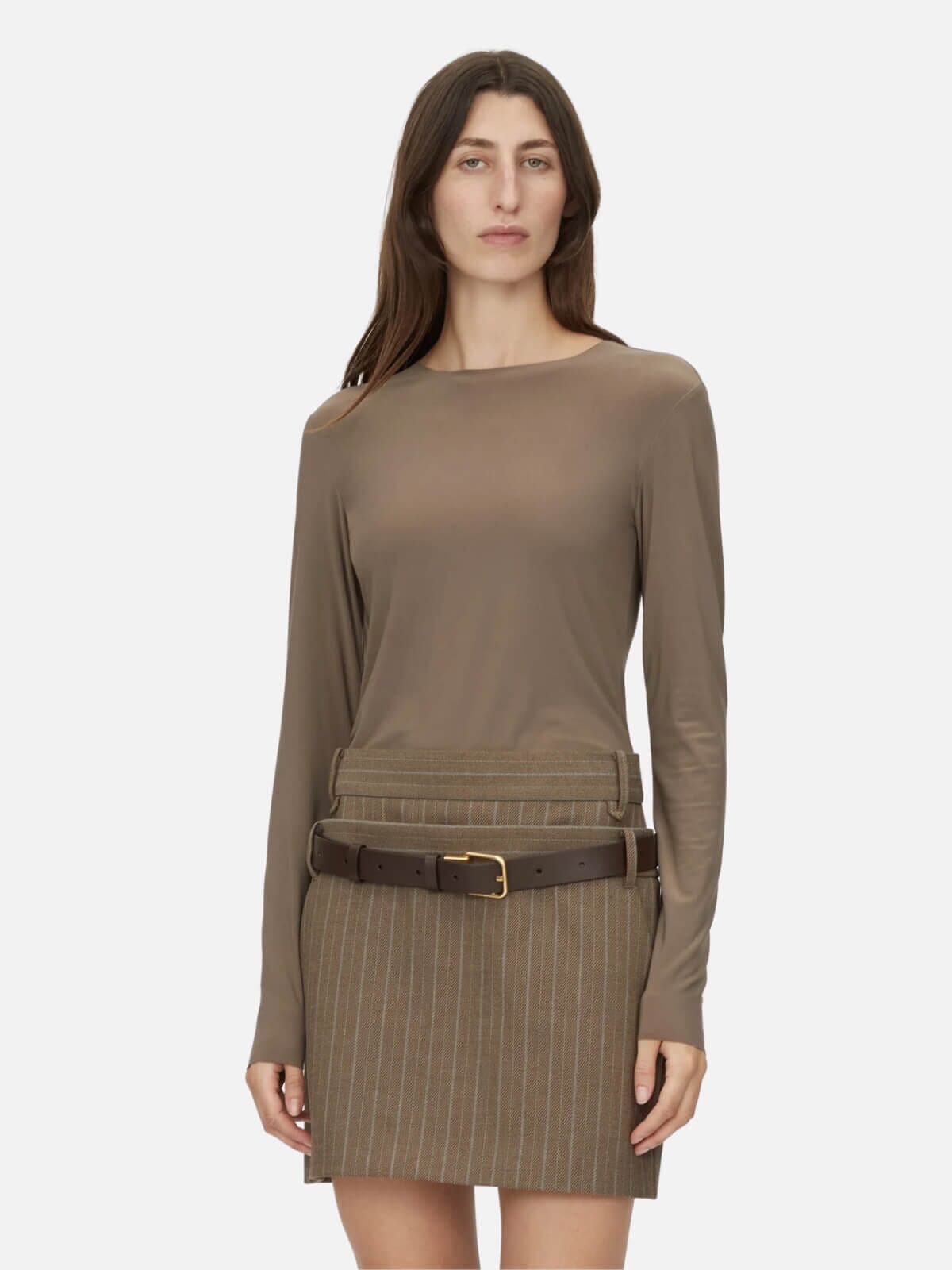 Saint Long Sleeve Top - Fawn Tops Camilla and Marc