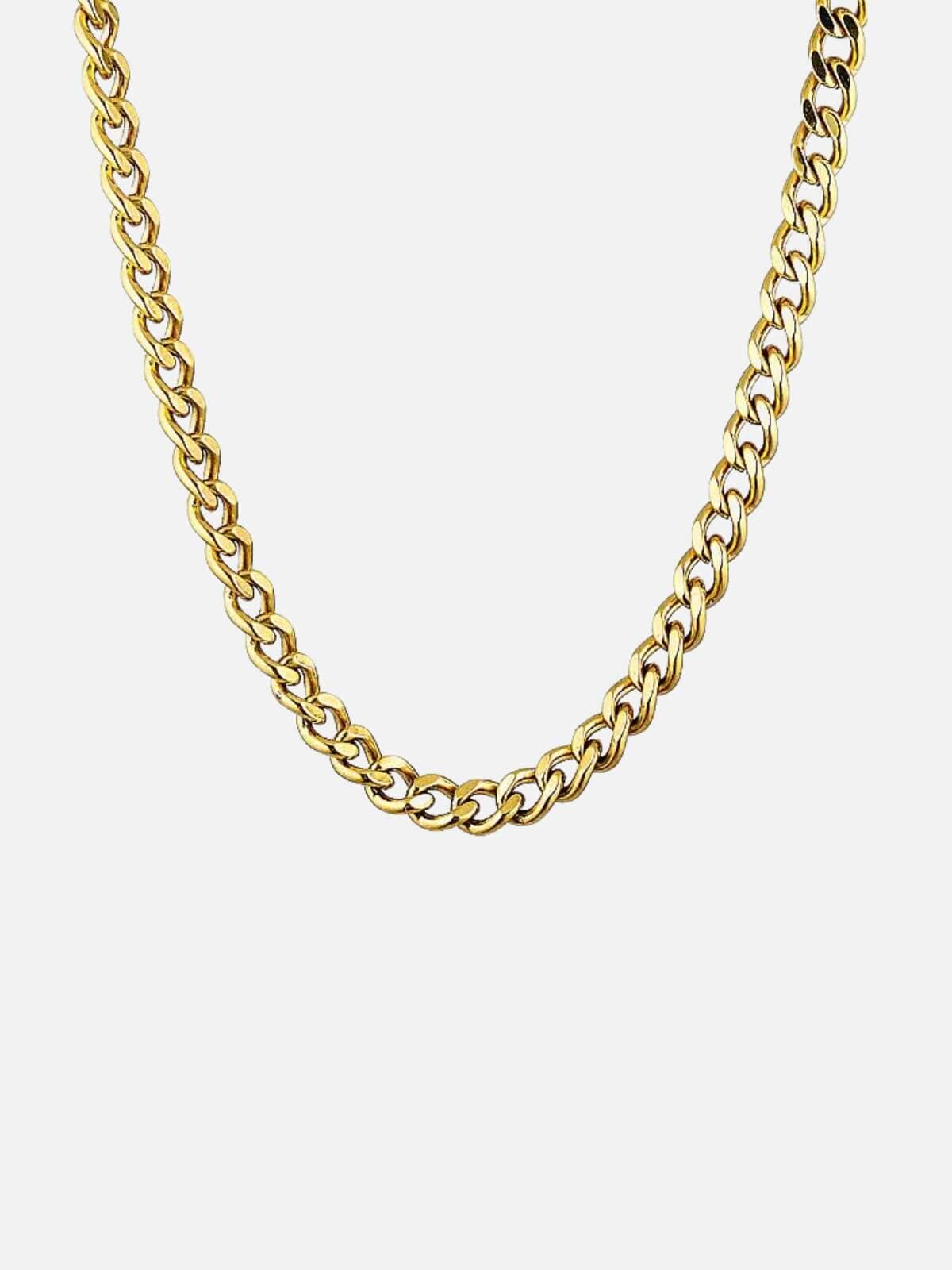 Cendre | Camelia Chain Necklace - Gold | Perlu 