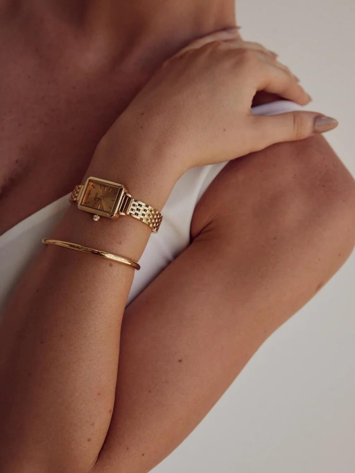 Cendre | Mason Watch - Gold | Perlu