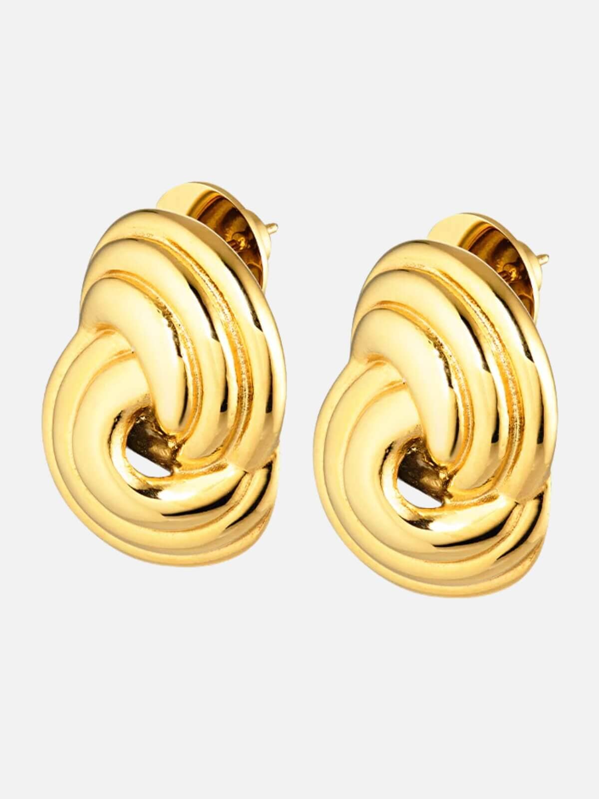 Cendre | Mimi Earrings - Gold | Perlu