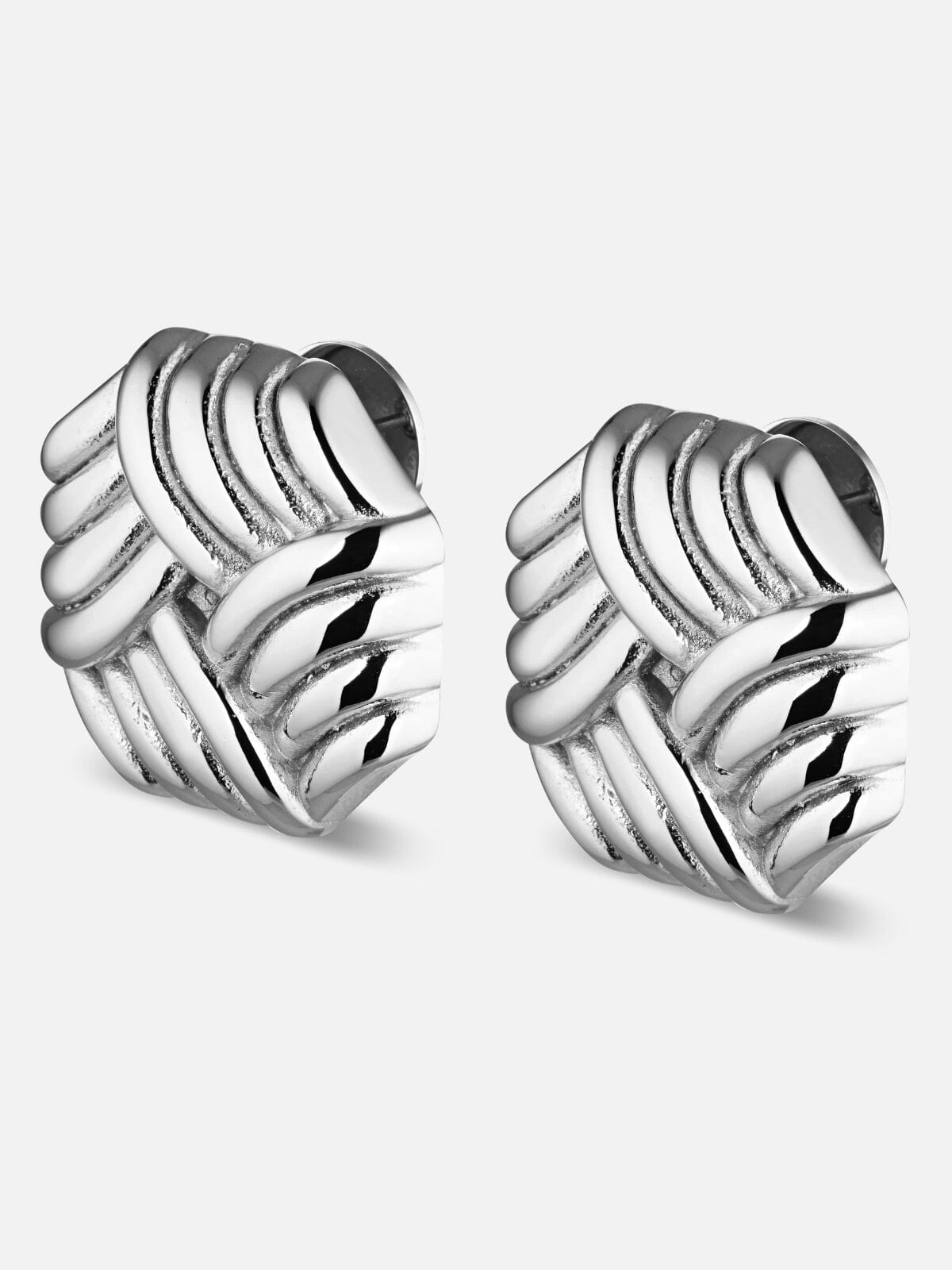 Cendre | Sabine Earrings - Silver | Perlu