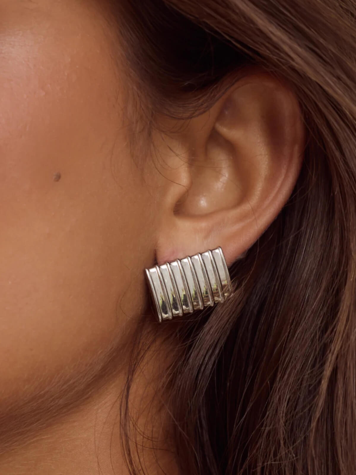 Tabi Earrings - Silver