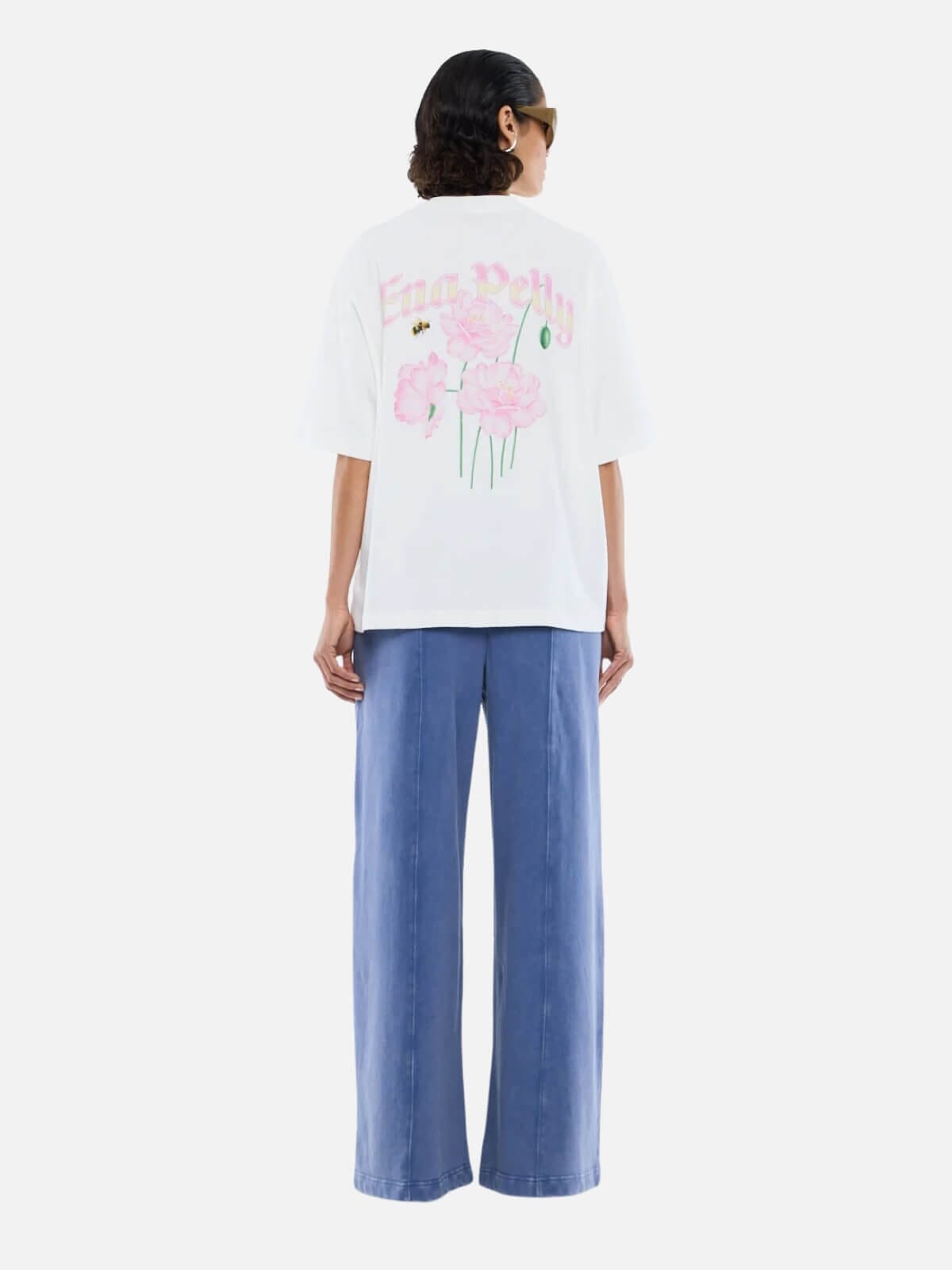 EP Garden Tee - Vintage White Tops Ena Pelly