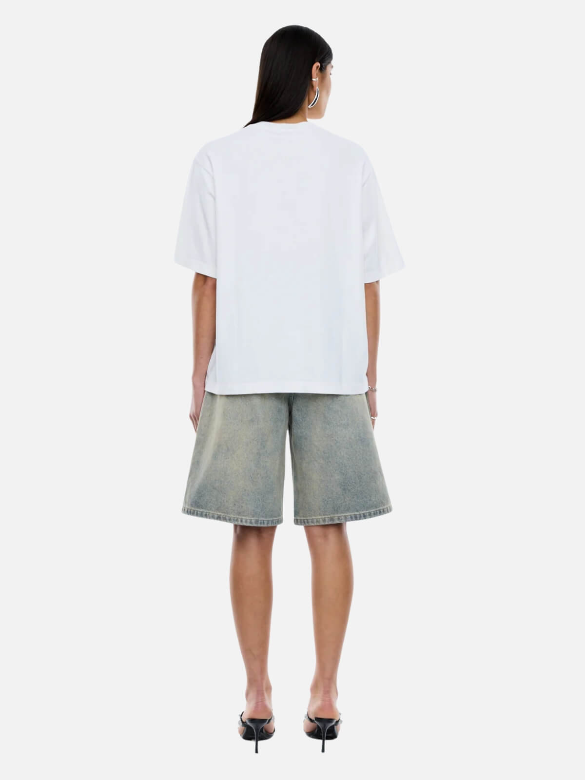 Ena Pelly | Peaches Tee - Vintage White | Perlu