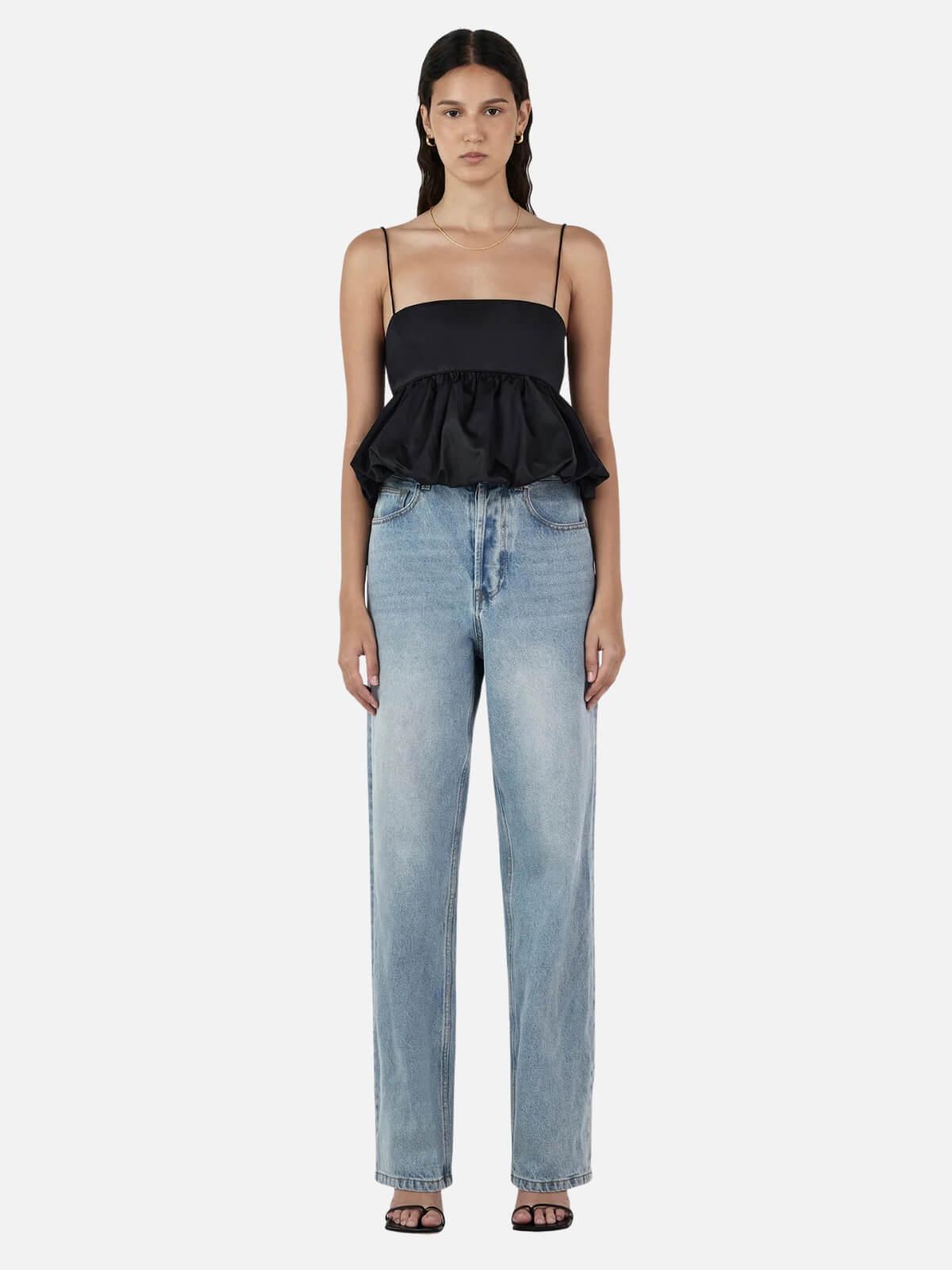 Hansen & Gretel | Amadine Top - Black | Perlu