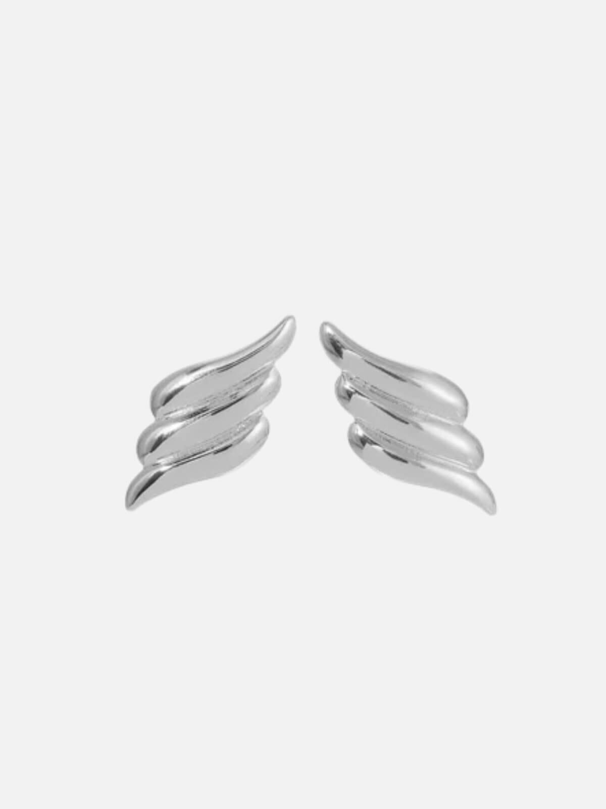 Wing - Silver Earrings Heaven Mayhem