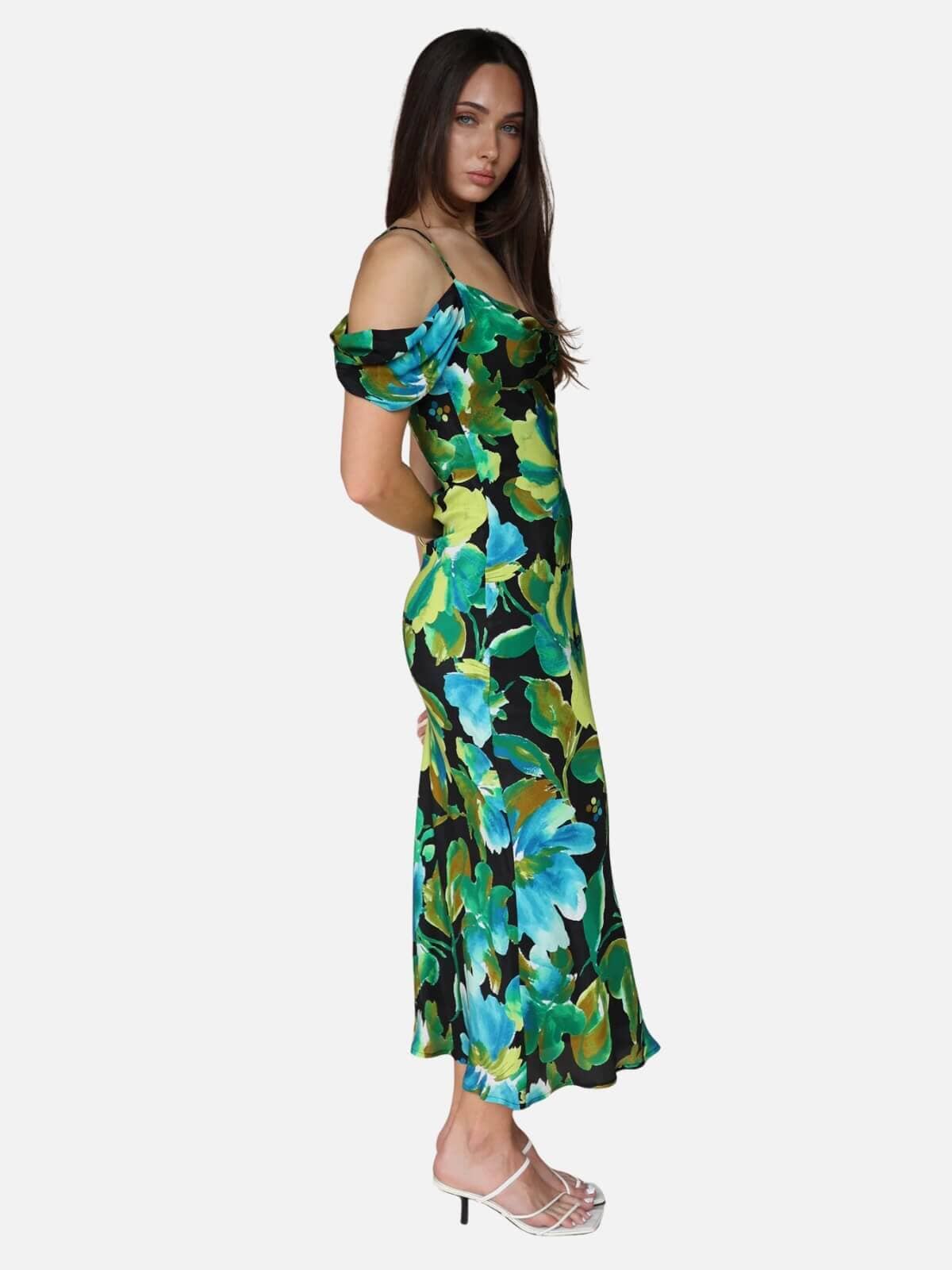 Wren Maxi Dress - Black Tropicalé Dresses & Jumpsuits Isabelle Quinn