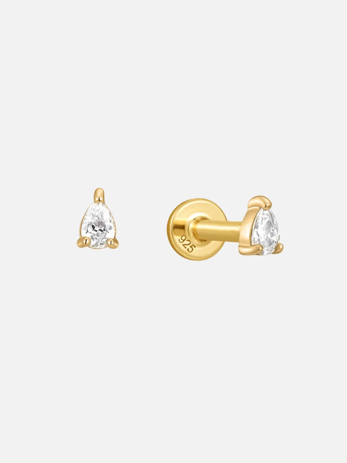 Jina Cartilage Earrings - Gold