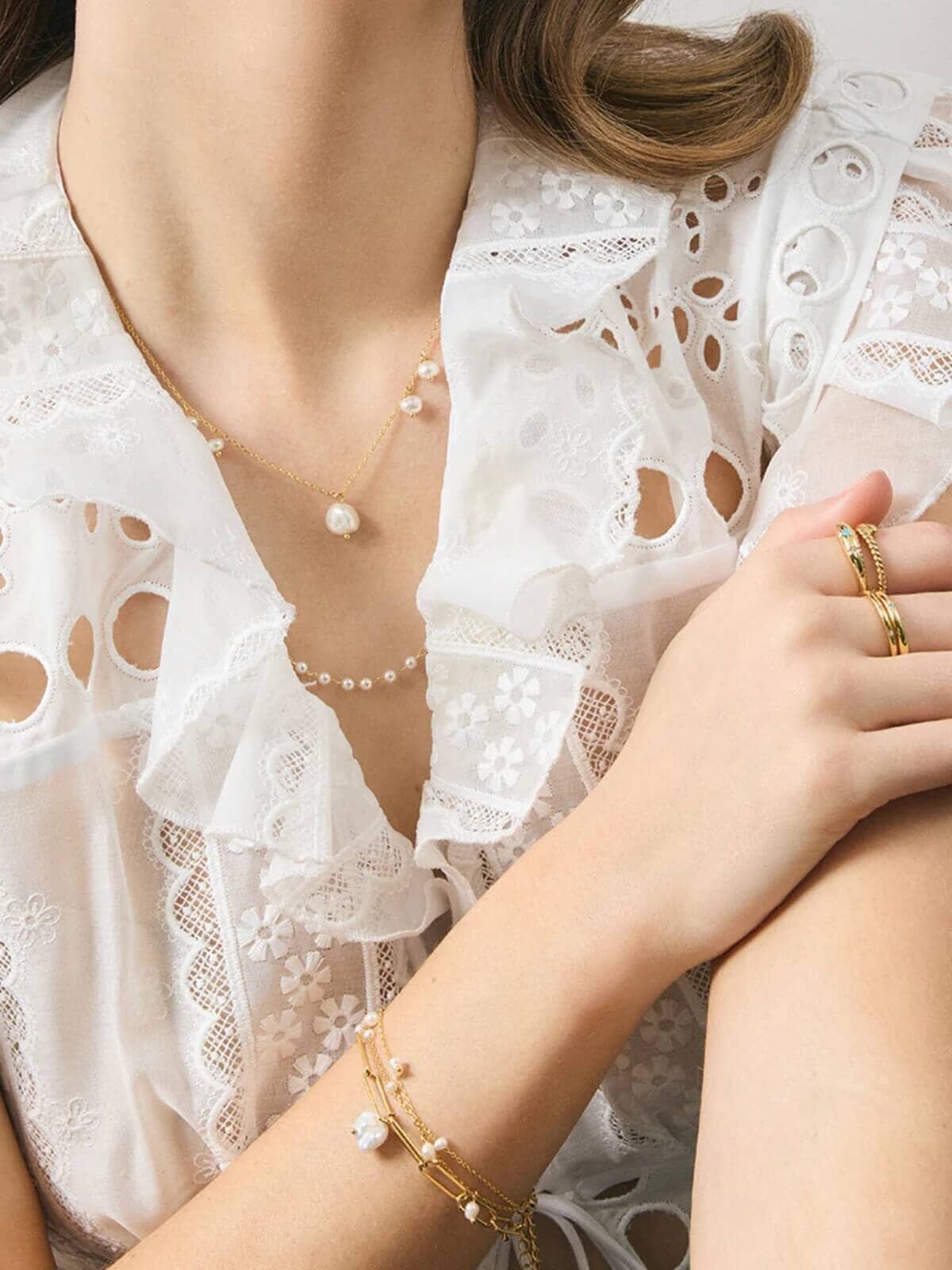 Jolie & Deen | Cobi Bracelet - Gold | Perlu