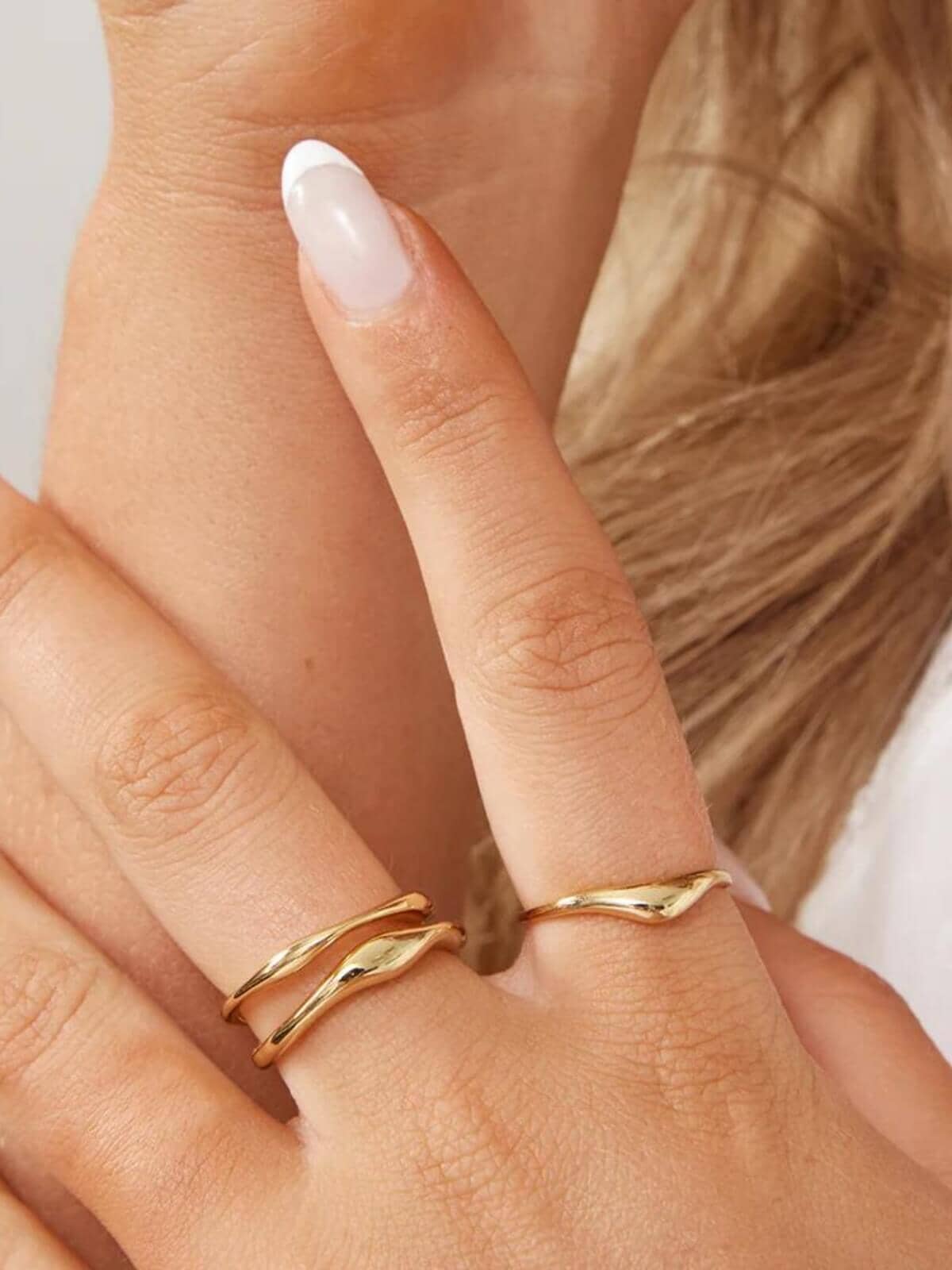 Jolie & Deen | Gertrude Ring - Gold | Perlu